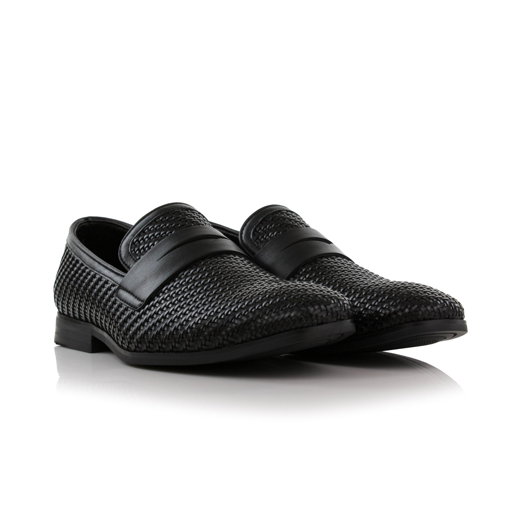 Woven Loafers | Louie by Ferro Aldo | Conal Footwear | Paired Angle View