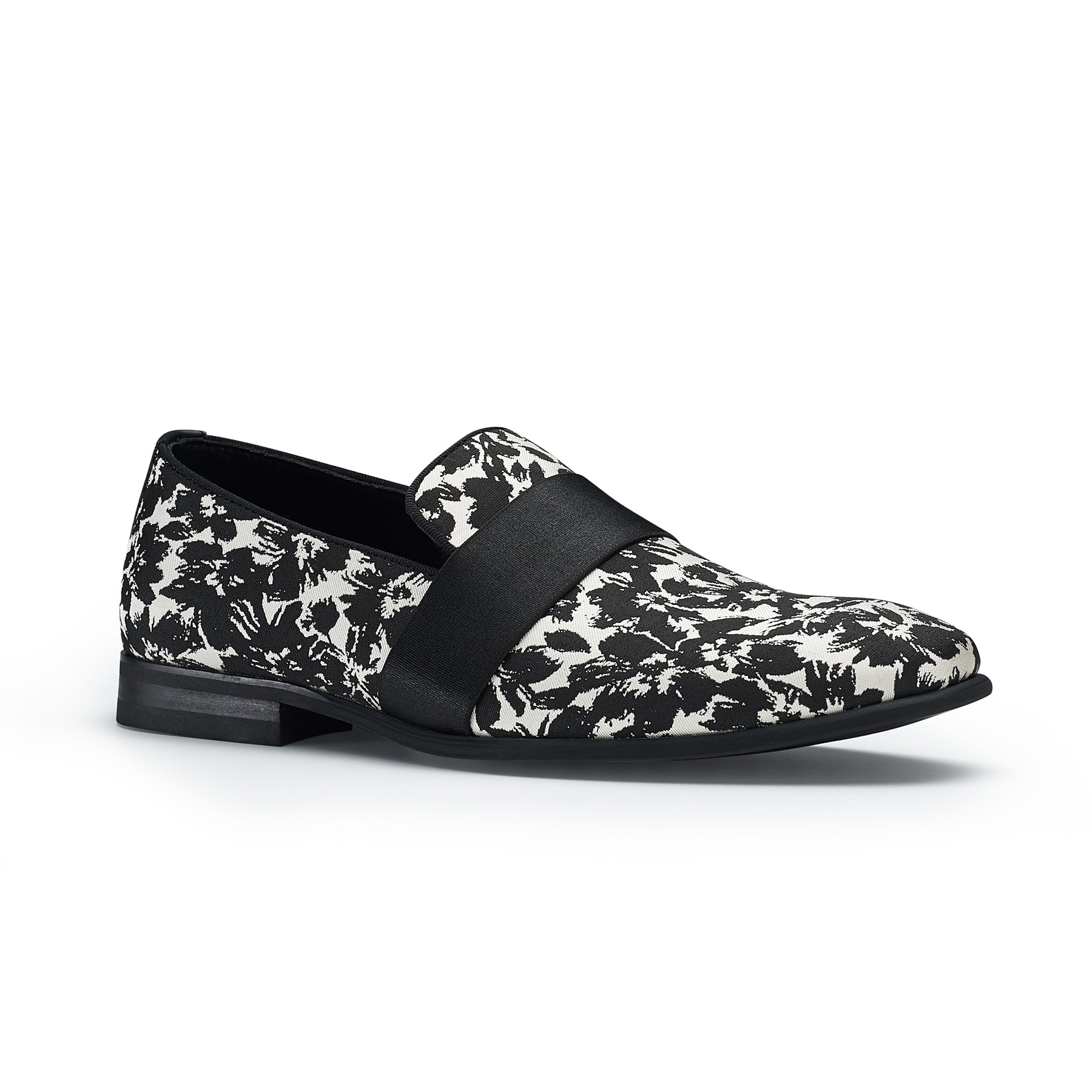 Men's Casual Fabric Penny Loafers | Lucio by Ferro Aldo | Conal Footwear | Main Angle View