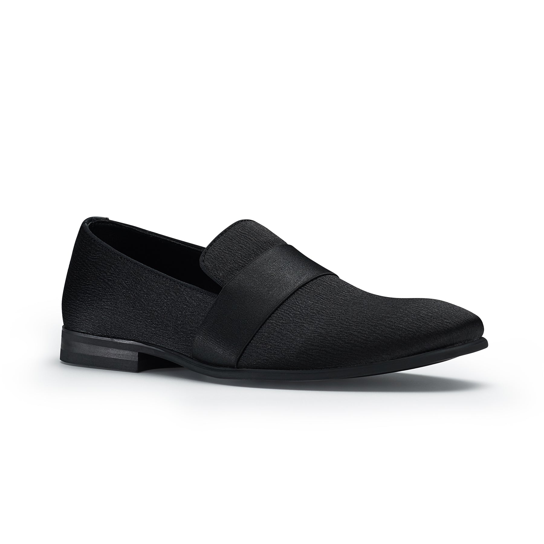 Men's Casual Fabric Penny Loafers | Lucio by Ferro Aldo | Conal Footwear | Main Angle View