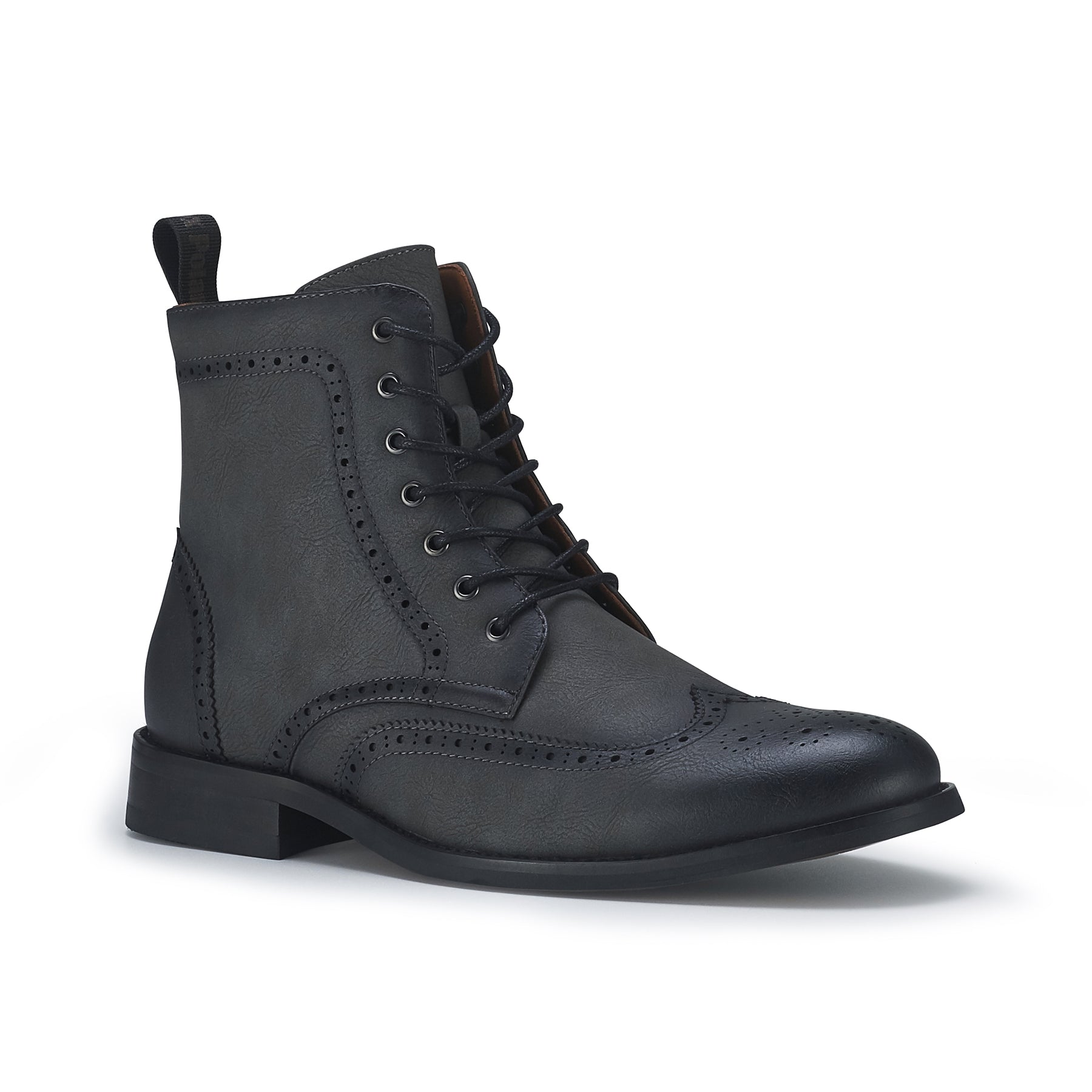 New Orleans Brogue Boot by Joseph Cheaney In Black Calf & Suede | Charlie Custards New Orleans Brogue Boot by Joseph Cheaney In Black Calf & Suede | Charlie Custards