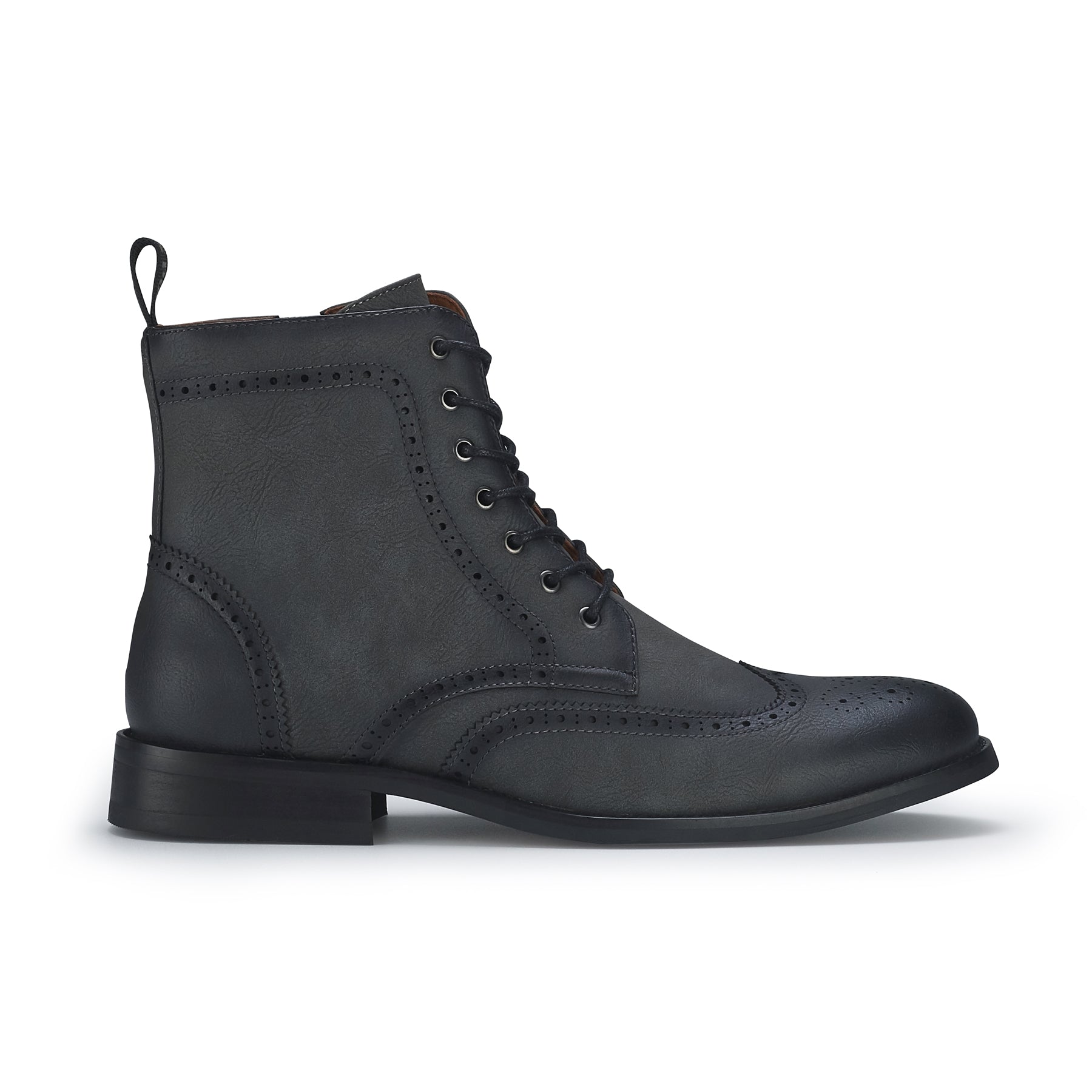Wingtip Brogue Boots | Manson by Polar Fox | Conal Footwear | Outer Side Angle View