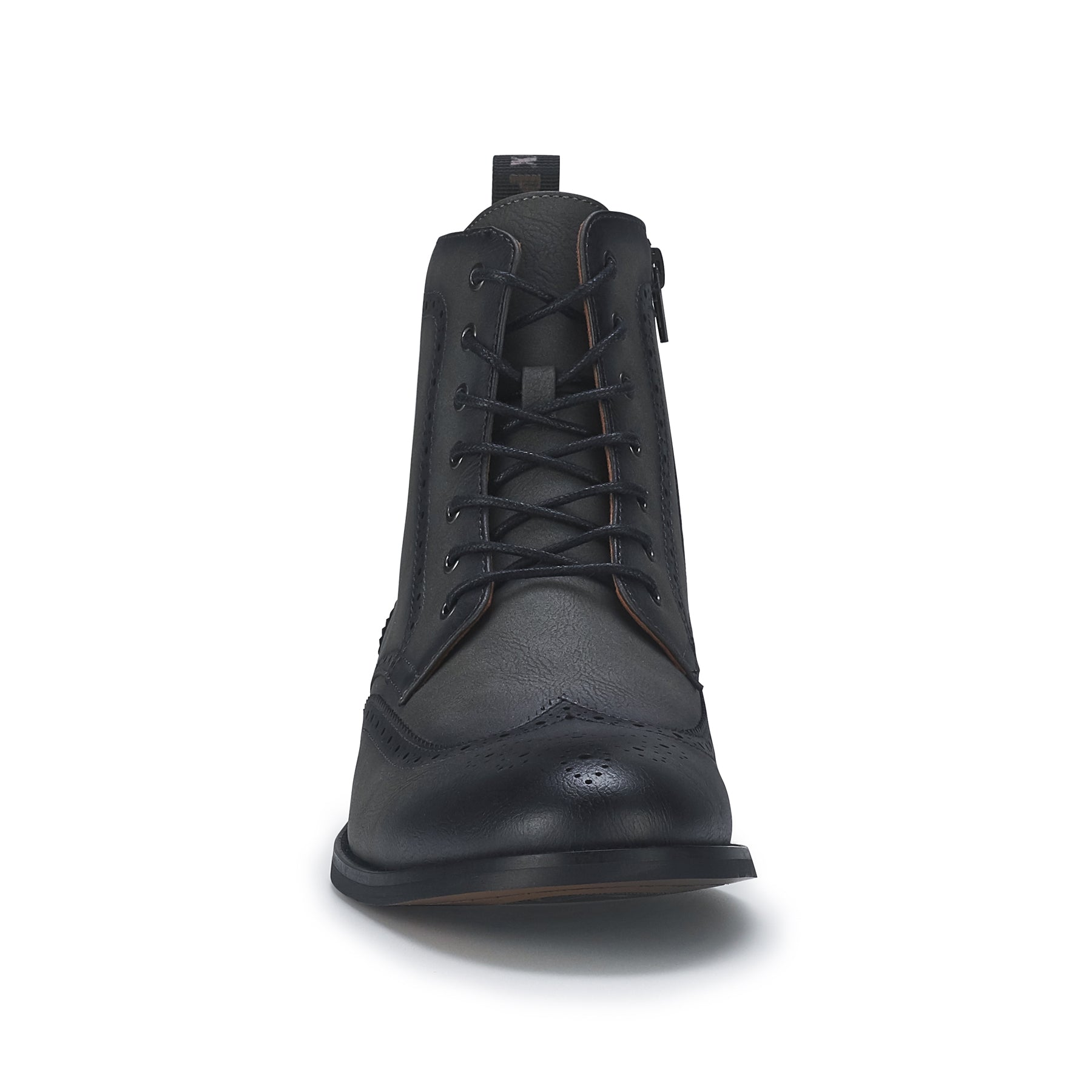 Wingtip Brogue Boots | Manson by Polar Fox | Conal Footwear | Front Angle View