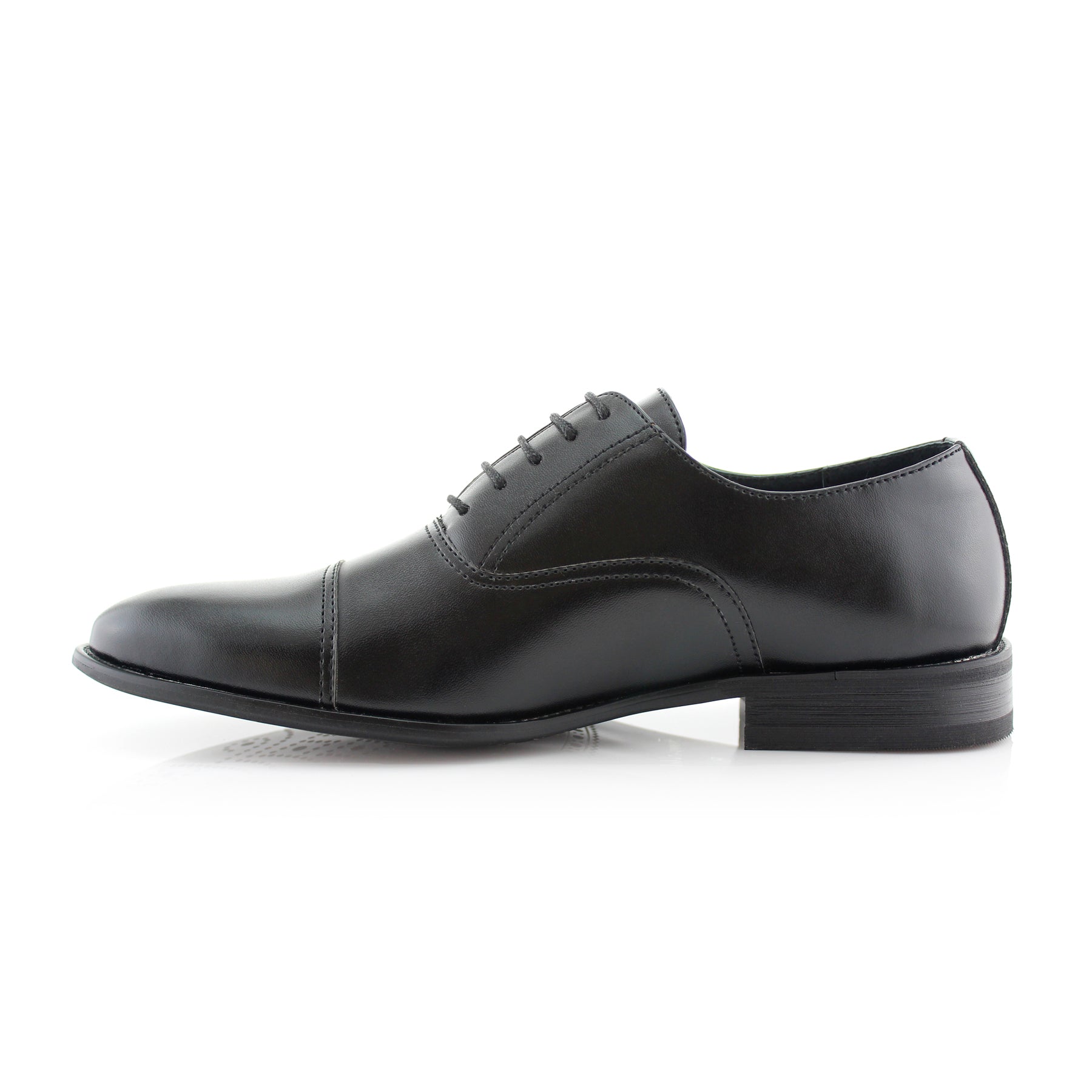 Classic Cap-Toe Oxford Dress Shoes | Charles by Ferro Aldo | Conal Footwear | Inner Side Angle View