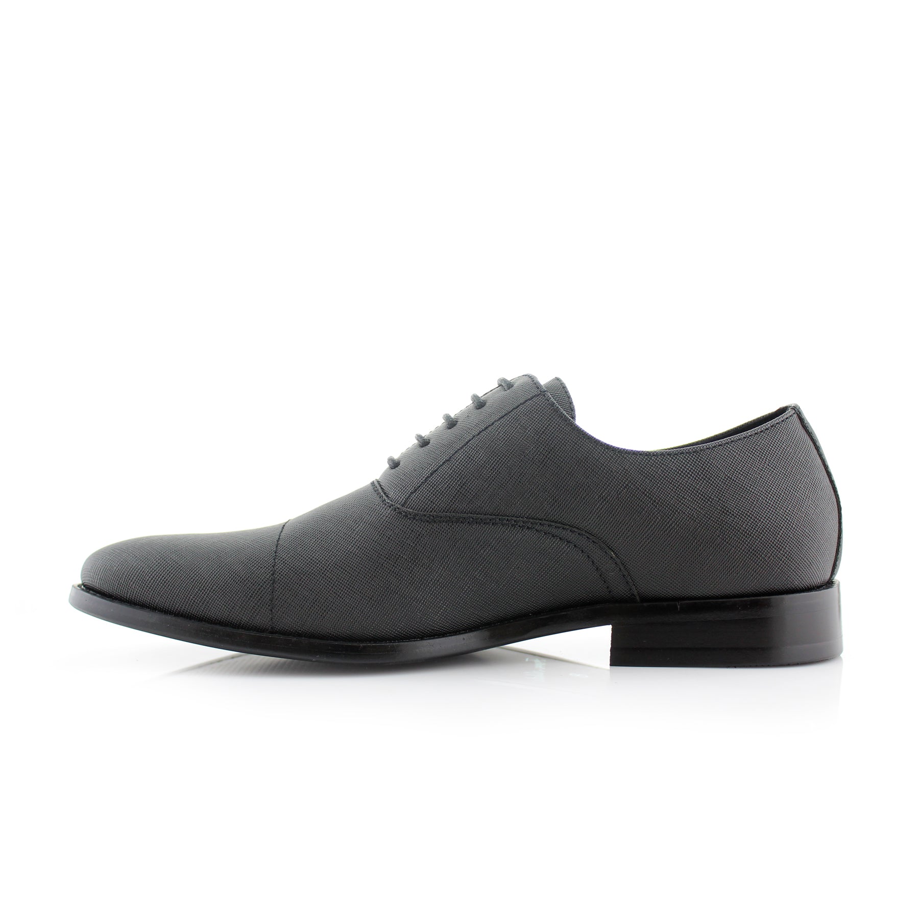 Embossed Oxfords | Garrett by Ferro Aldo | Conal Footwear | Inner Side Angle View