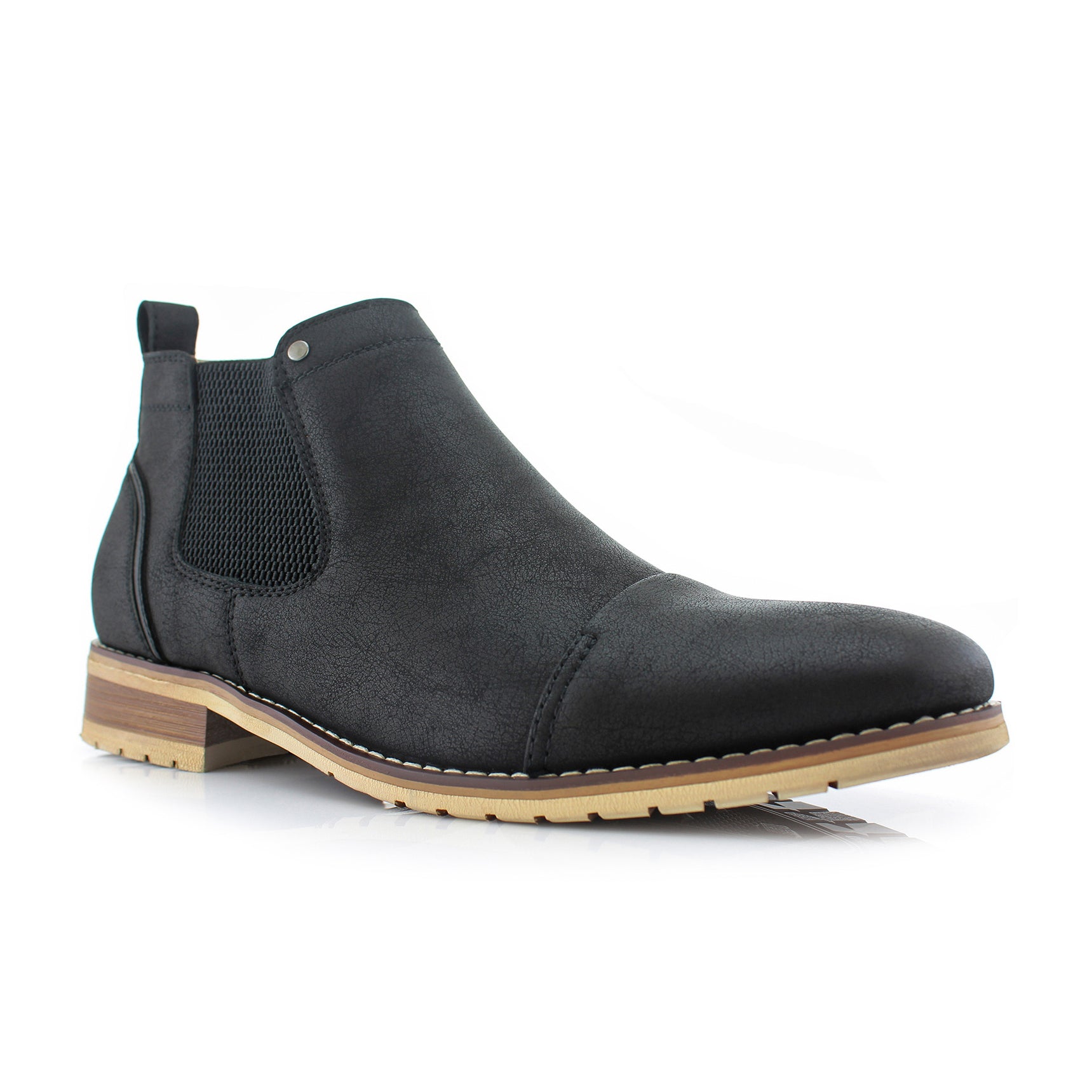 Burnished Chelsea Boots | Sterling by Ferro Aldo | Conal Footwear | Main Angle View