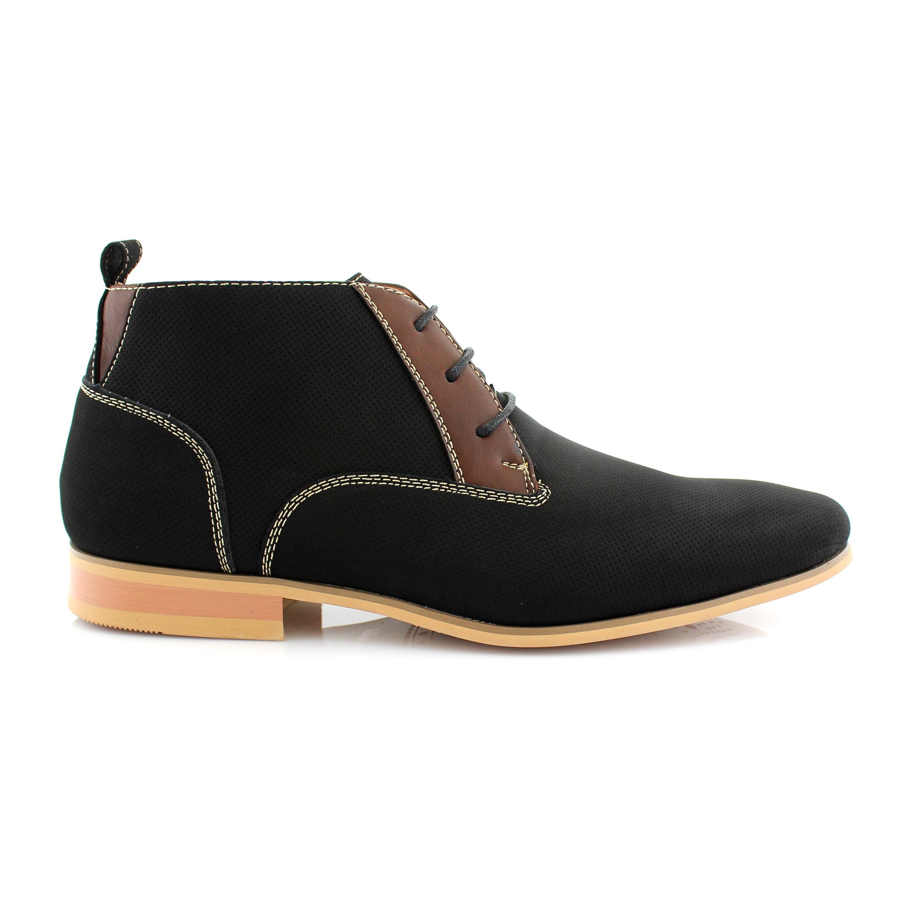 Perforated Chukka Boots | Jacob by Ferro Aldo | Conal Footwear | Outer Side Angle View