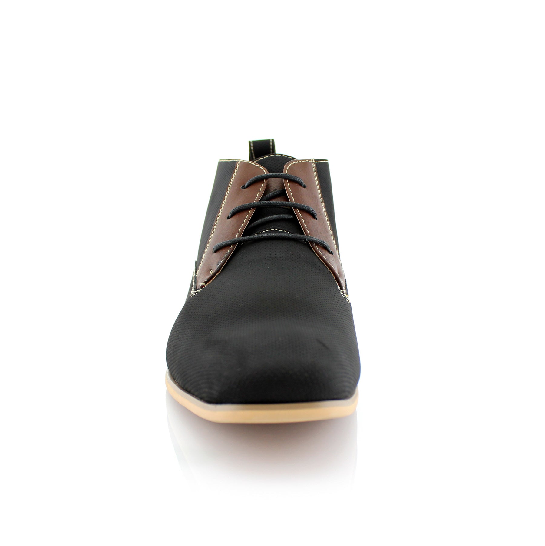 Perforated Chukka Boots | Jacob by Ferro Aldo | Conal Footwear | Front Angle View