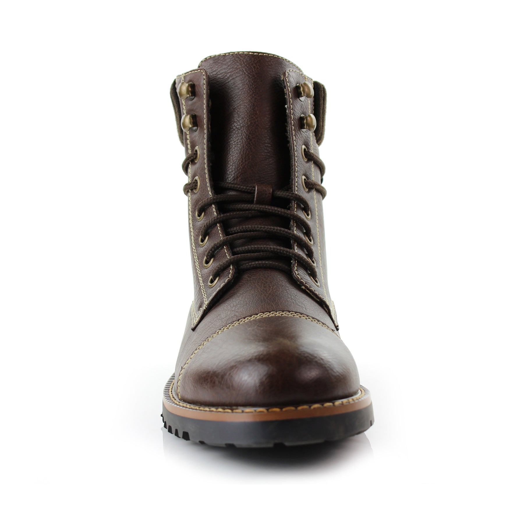 Padded Embossed Winter Boots | Nicholas by Polar Fox | Conal Footwear | Front Angle View