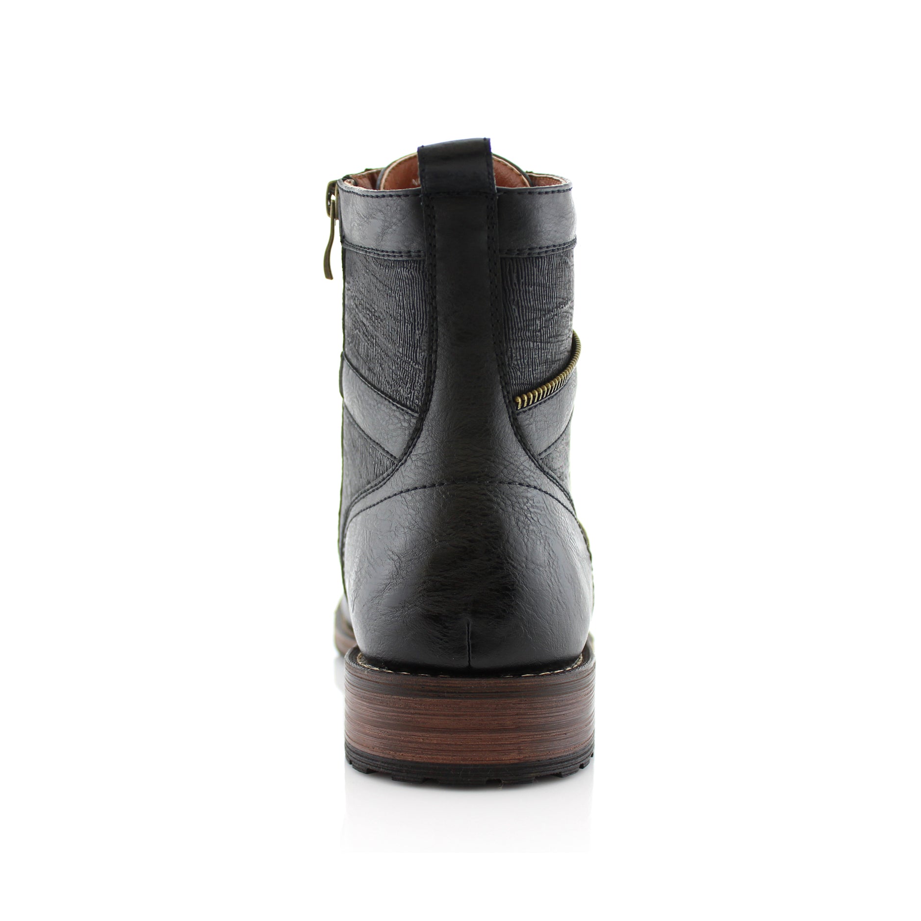 Embossed High-Top Boots | Roy by Polar Fox | Conal Footwear | Back Angle View