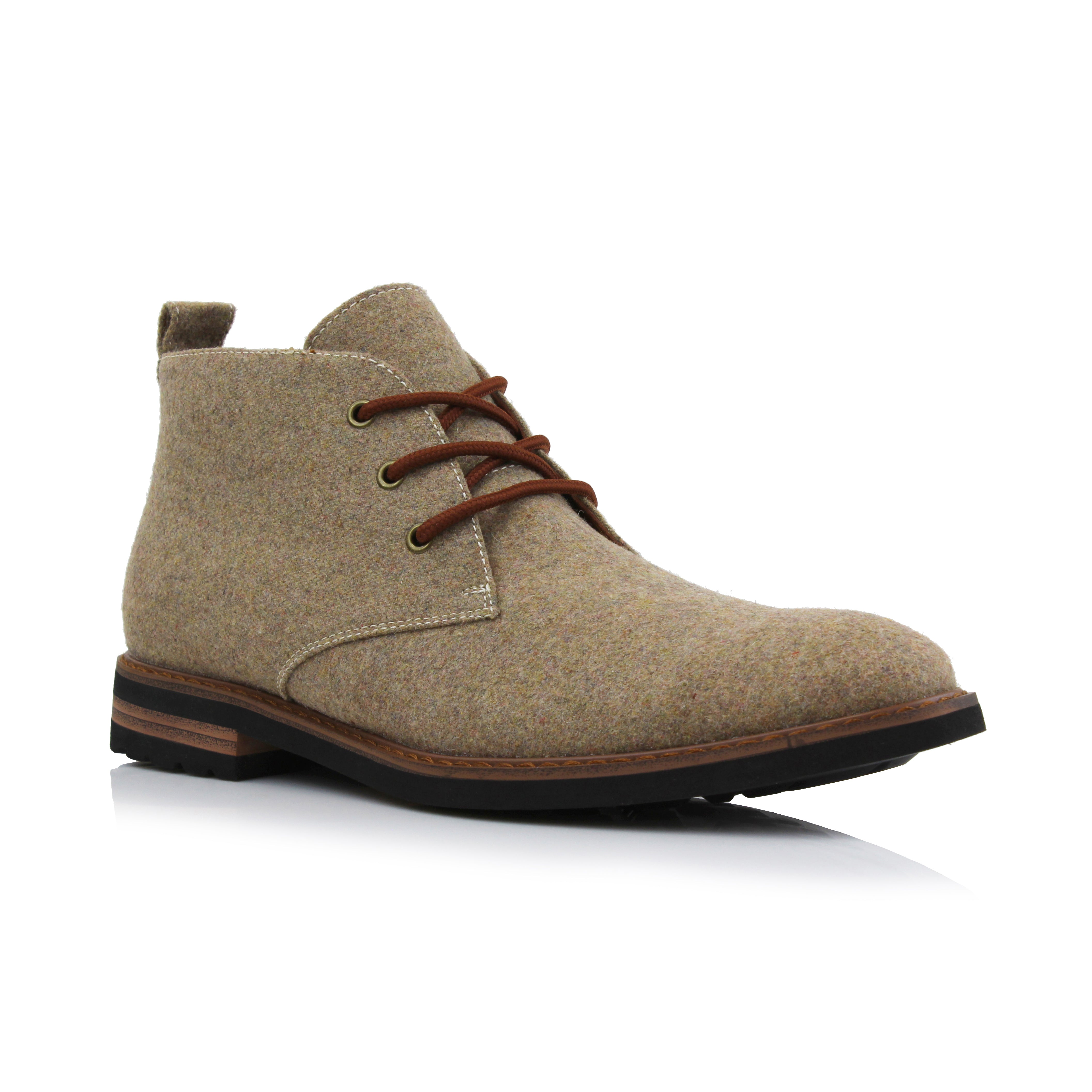 Woolen Chukka Boots | Pablo by Ferro Aldo | Conal Footwear | Main Angle View