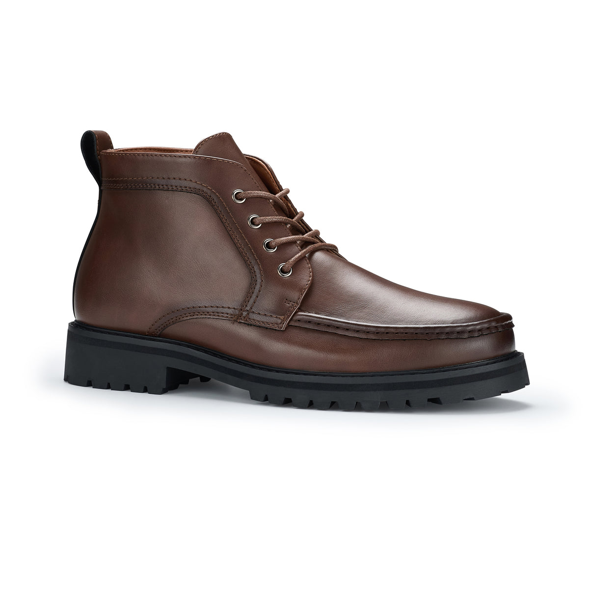 Men's Moc-Toe Derby Boots | Ranger by Ferro Aldo | Conal Footwear | Main Angle View