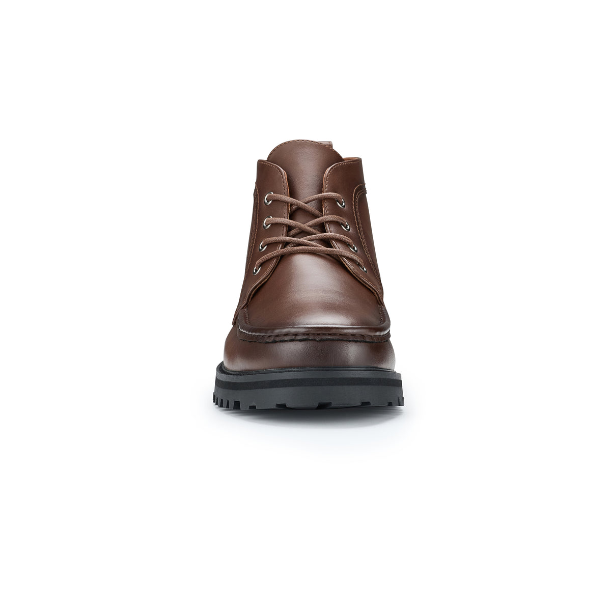 Men's Moc-Toe Derby Boots | Ranger by Ferro Aldo | Conal Footwear | Front Angle View