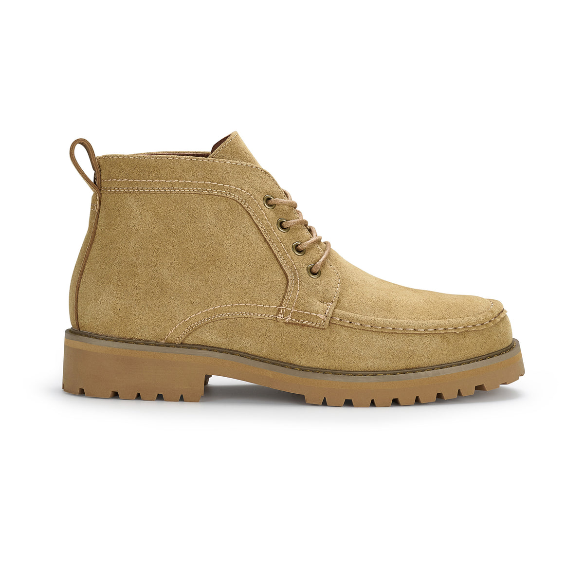 Men's Moc-Toe Derby Boots | Ranger by Ferro Aldo | Conal Footwear | Outer Side Angle View