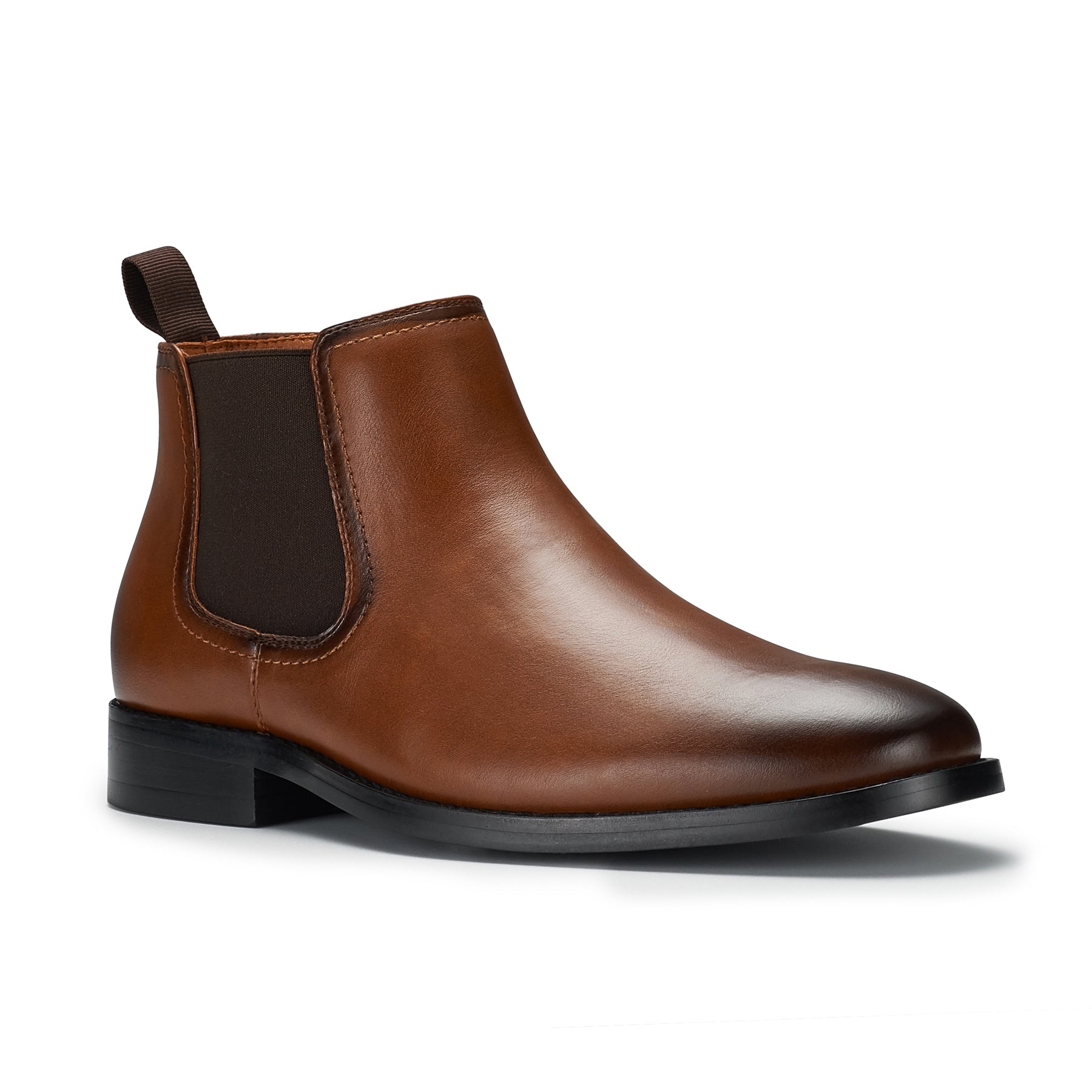 knee length dresses for ladies Ferro Aldo Men's Plain-Toe Chelsea Boots