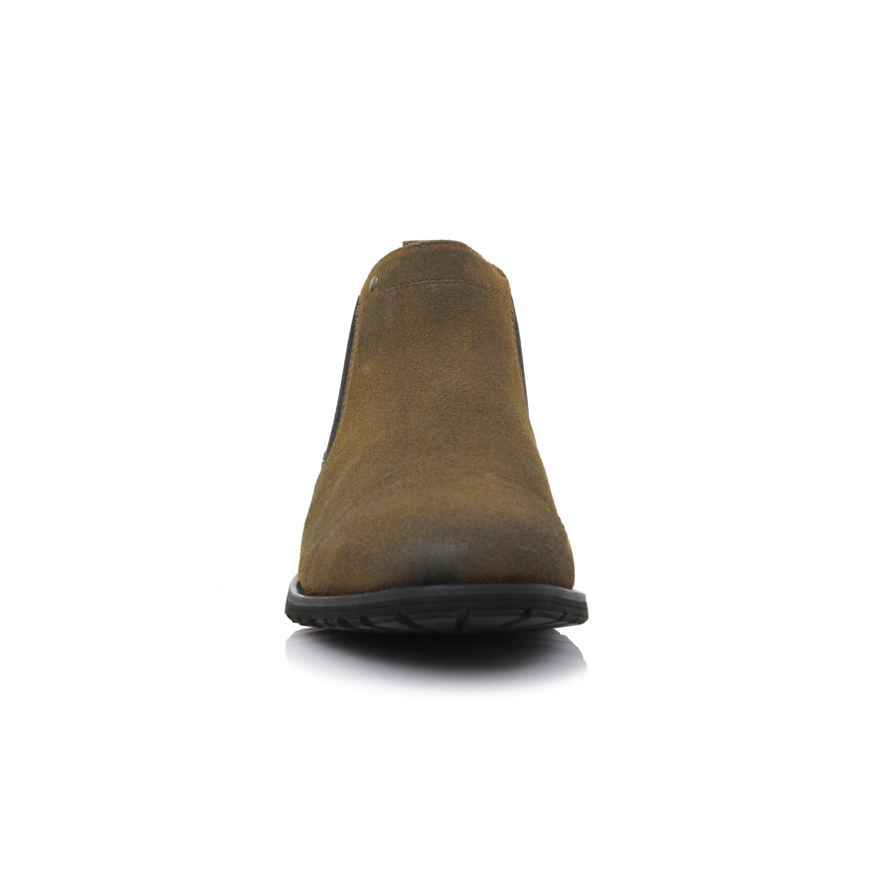 Suede Chelsea Boots | Sterling by Ferro Aldo | Conal Footwear | Front Angle View