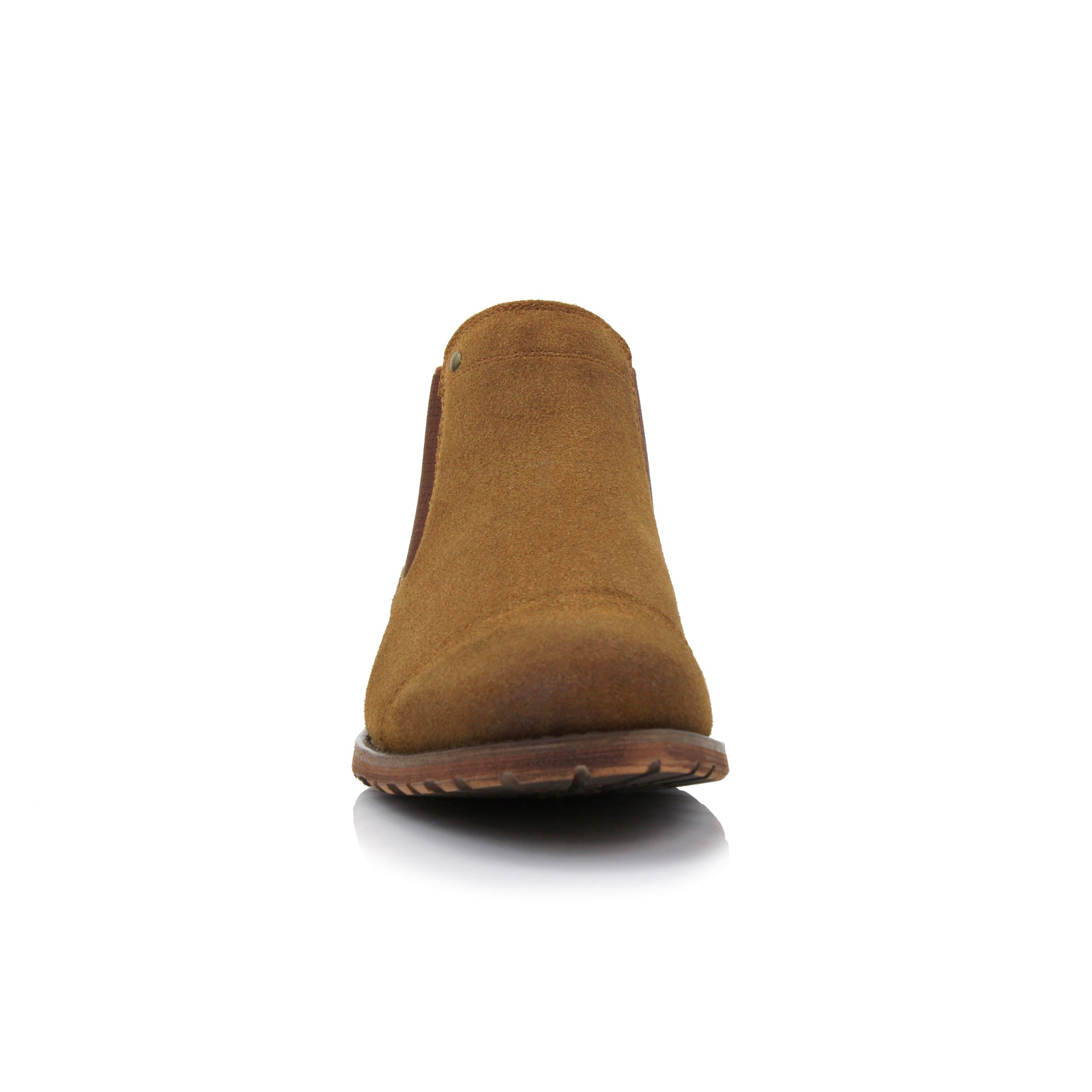 Suede Chelsea Boots | Sterling by Ferro Aldo | Conal Footwear | Front Angle View