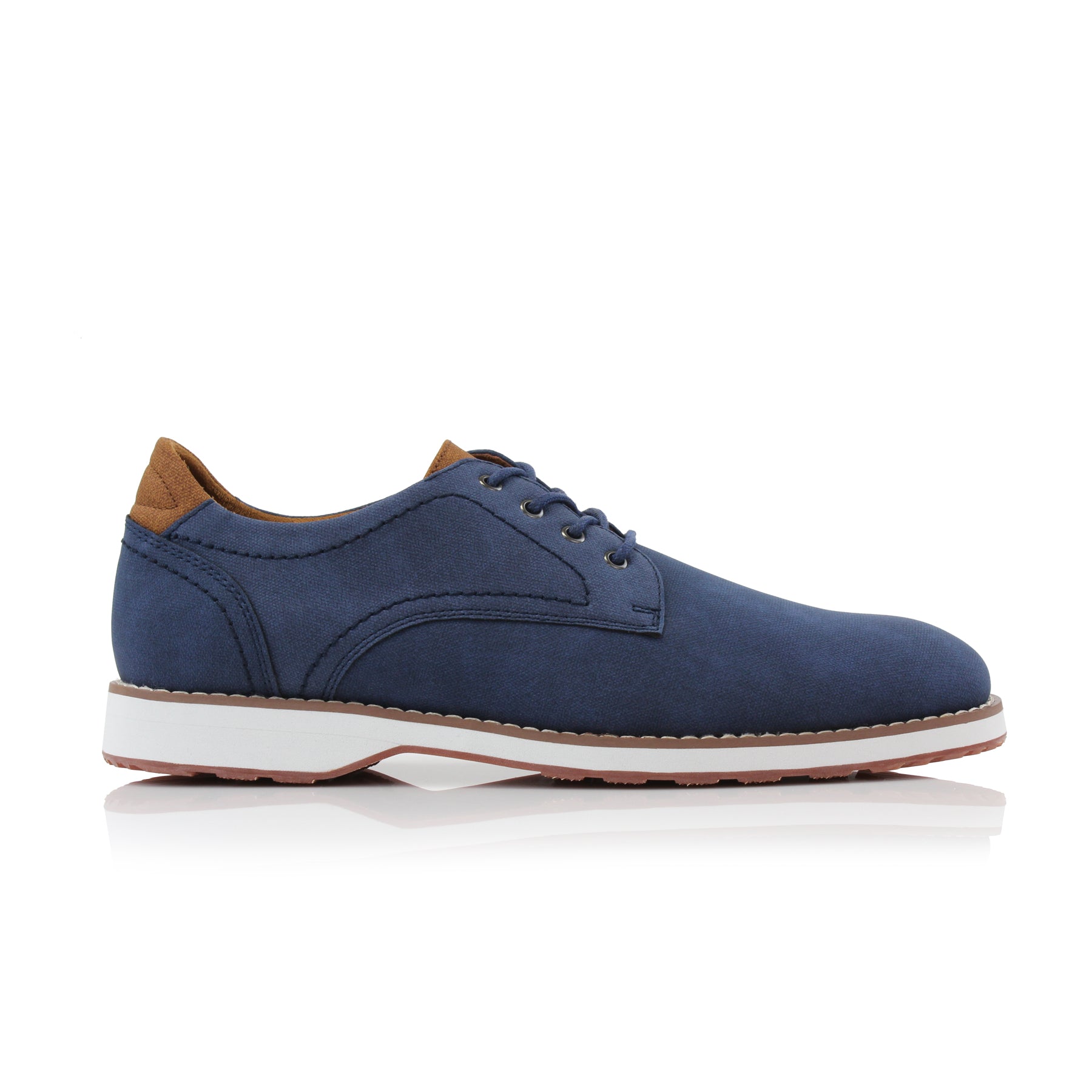 Embossed Derby Sneakers | Thomas by Ferro Aldo | Conal Footwear | Outer Side Angle View