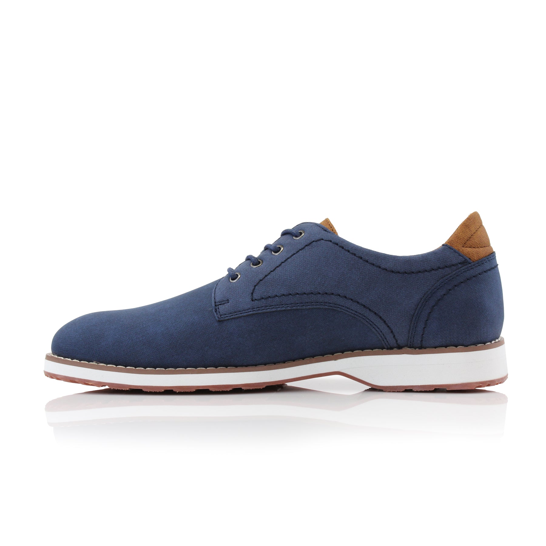 Embossed Derby Sneakers | Thomas by Ferro Aldo | Conal Footwear | Inner Side Angle View