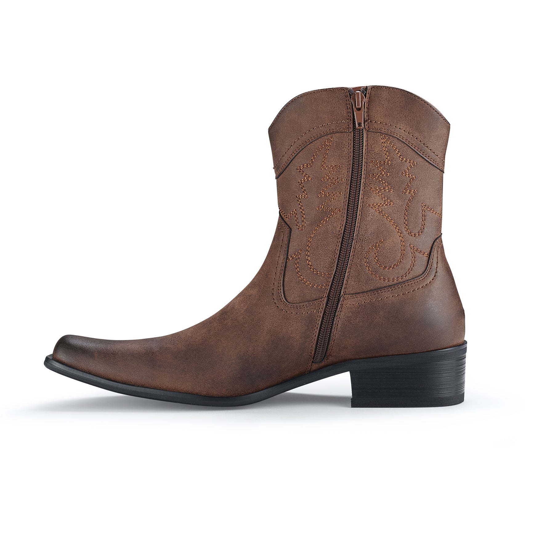 Men's Modern Western Boots | Vaquero by Ferro Aldo | Conal Footwear | Inner Side Angle View