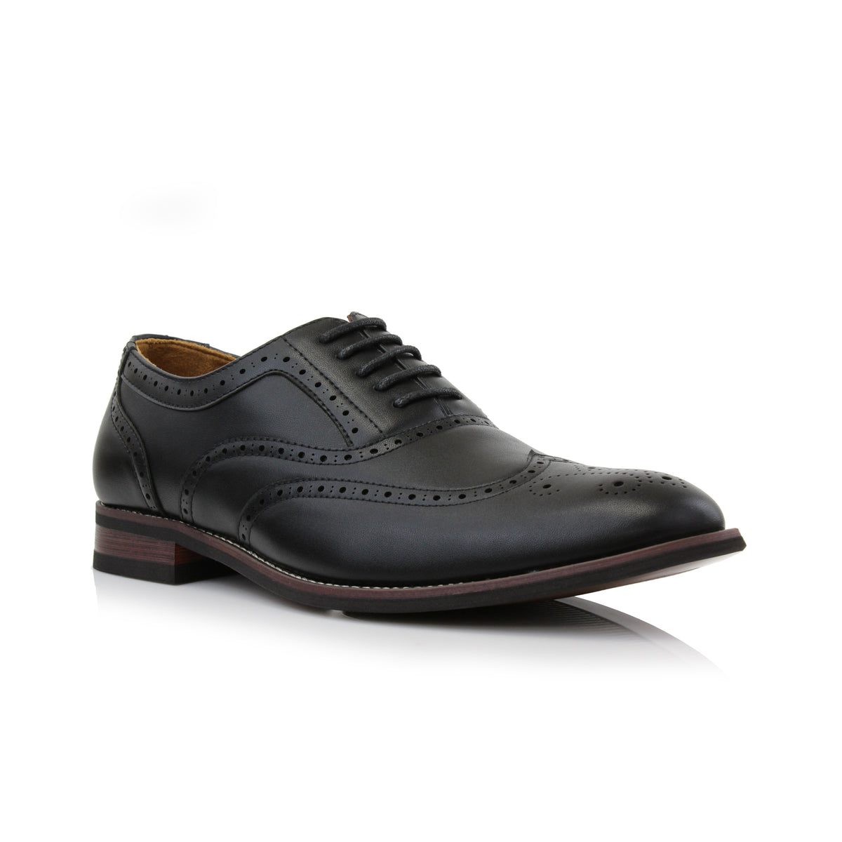 Aldo, Men\'s MONOLITE001 Black Brogue Shoes, Size 10‎ $_57.JPG?set_id=880000500F main image 2