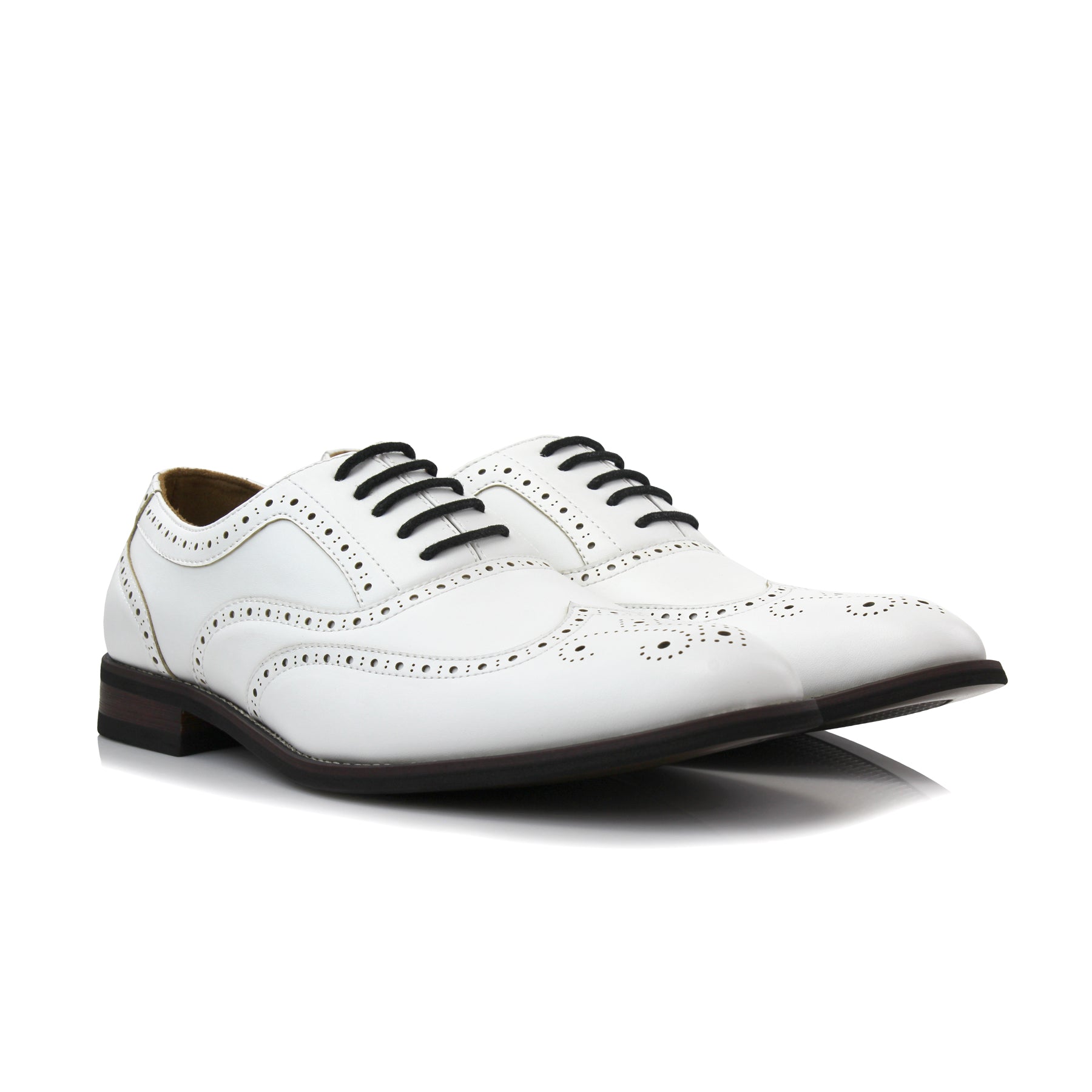 Brogue Wingtip Oxfords | Arthur by Ferro Aldo | Conal Footwear | Paired Angle View