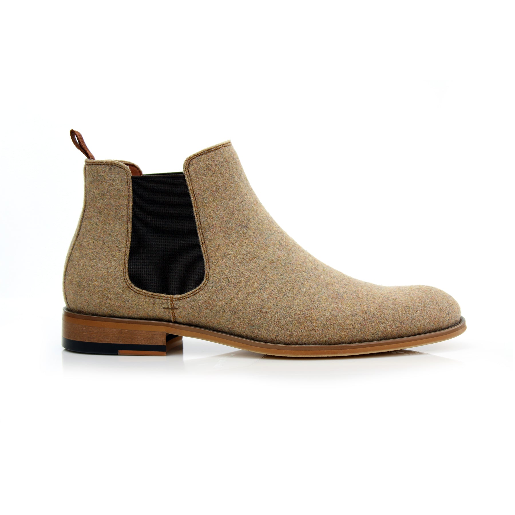 Woolen Chelsea Boots | Barrett by Polar Fox | Conal Footwear | Outer Side Angle View