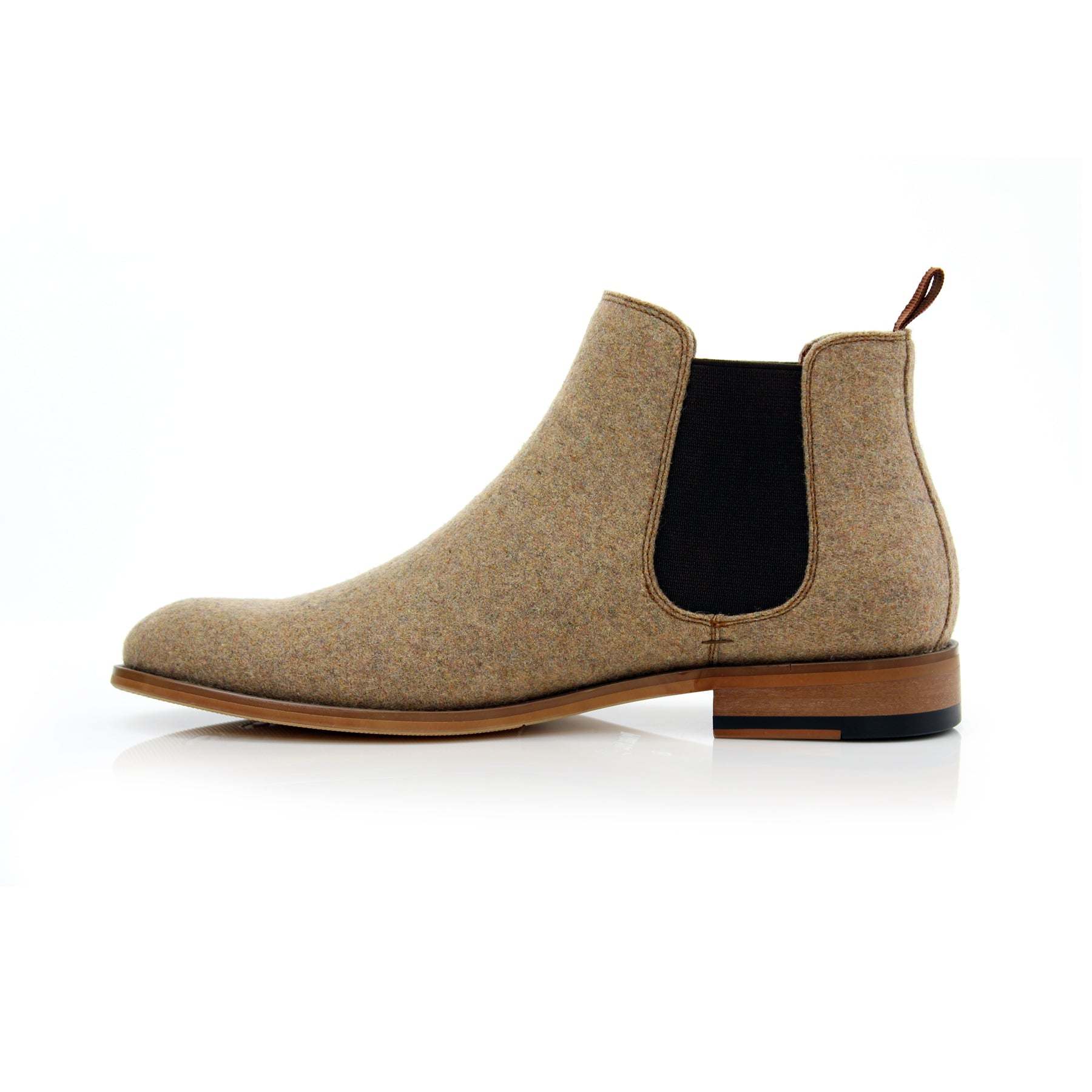 Woolen Chelsea Boots | Barrett by Polar Fox | Conal Footwear | Inner Side Angle View