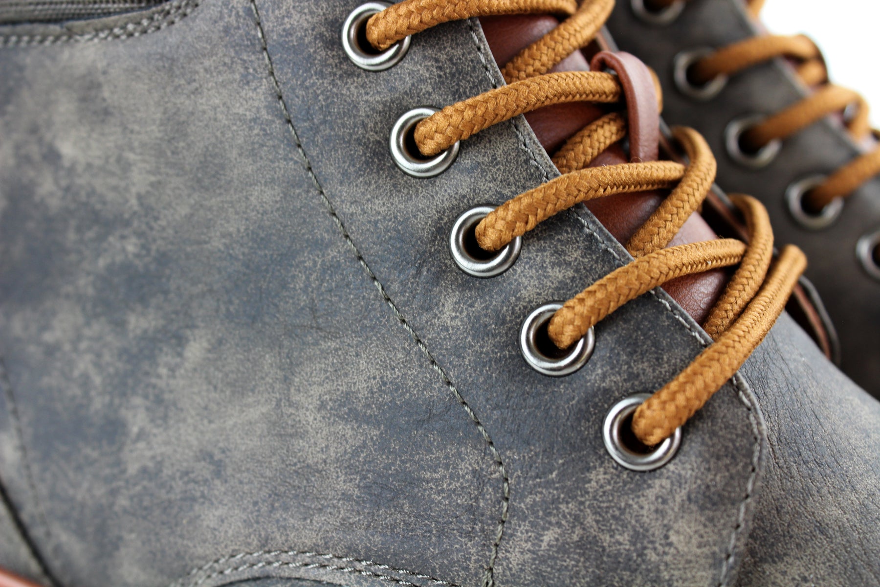 Cap-Toe Ankle Boot Sneakers | Birt by Ferro Aldo | Conal Footwear | Close Up Side Angle View