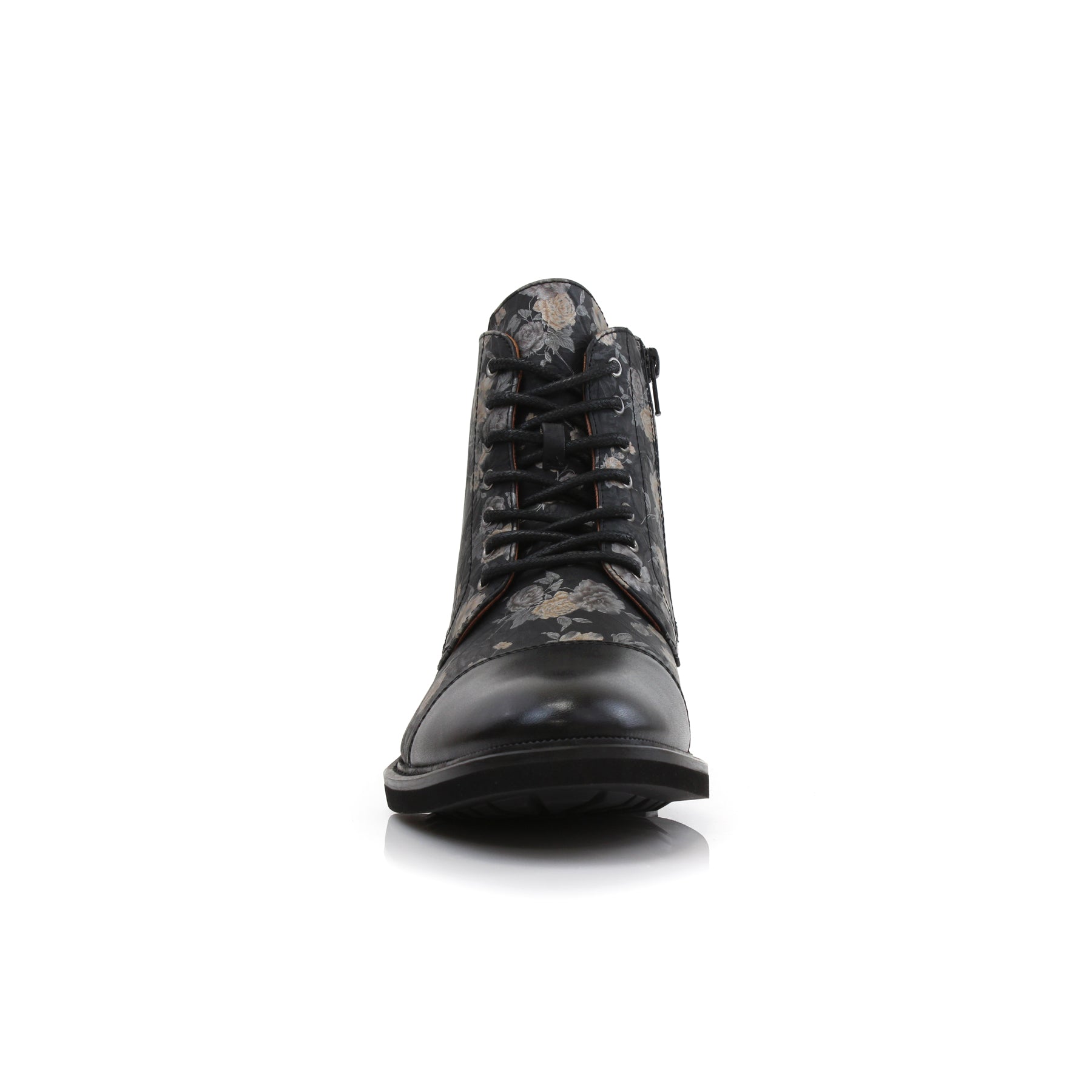 Floral High-Top Boot | Brooke by Polar Fox | Conal Footwear | Front Angle View