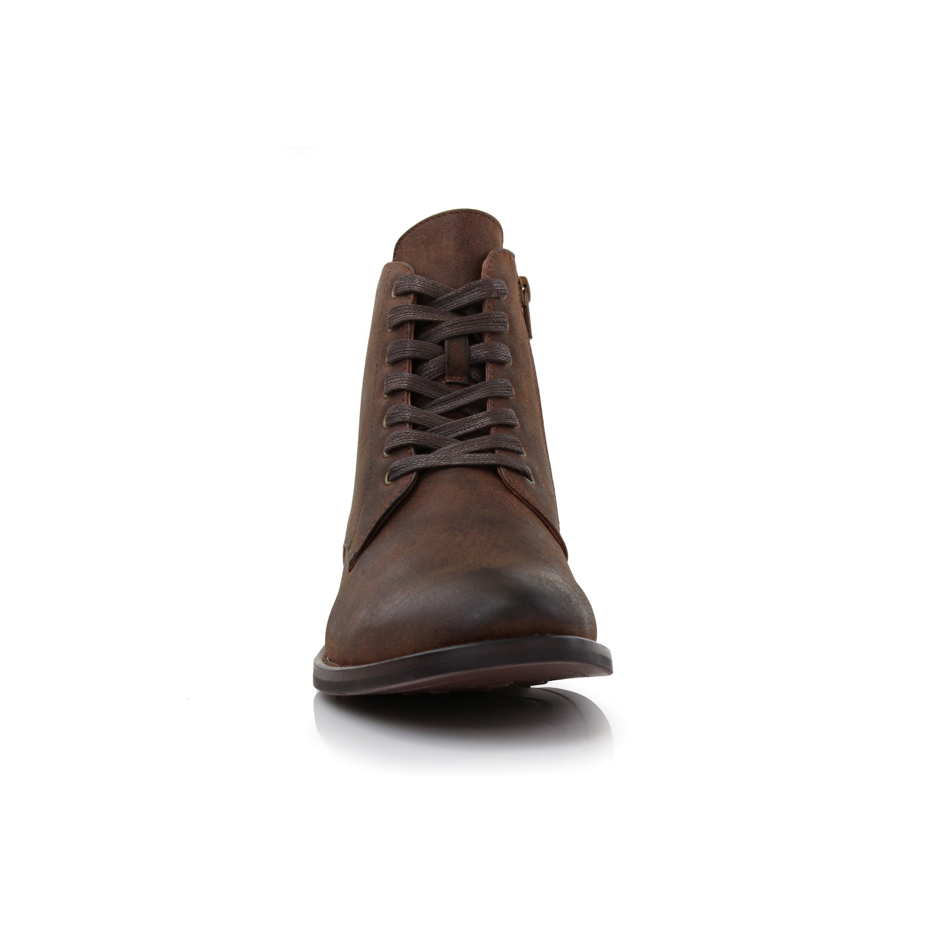 Leather Ankle Boots | Duke by Polar Fox | Conal Footwear | Front Angle View
