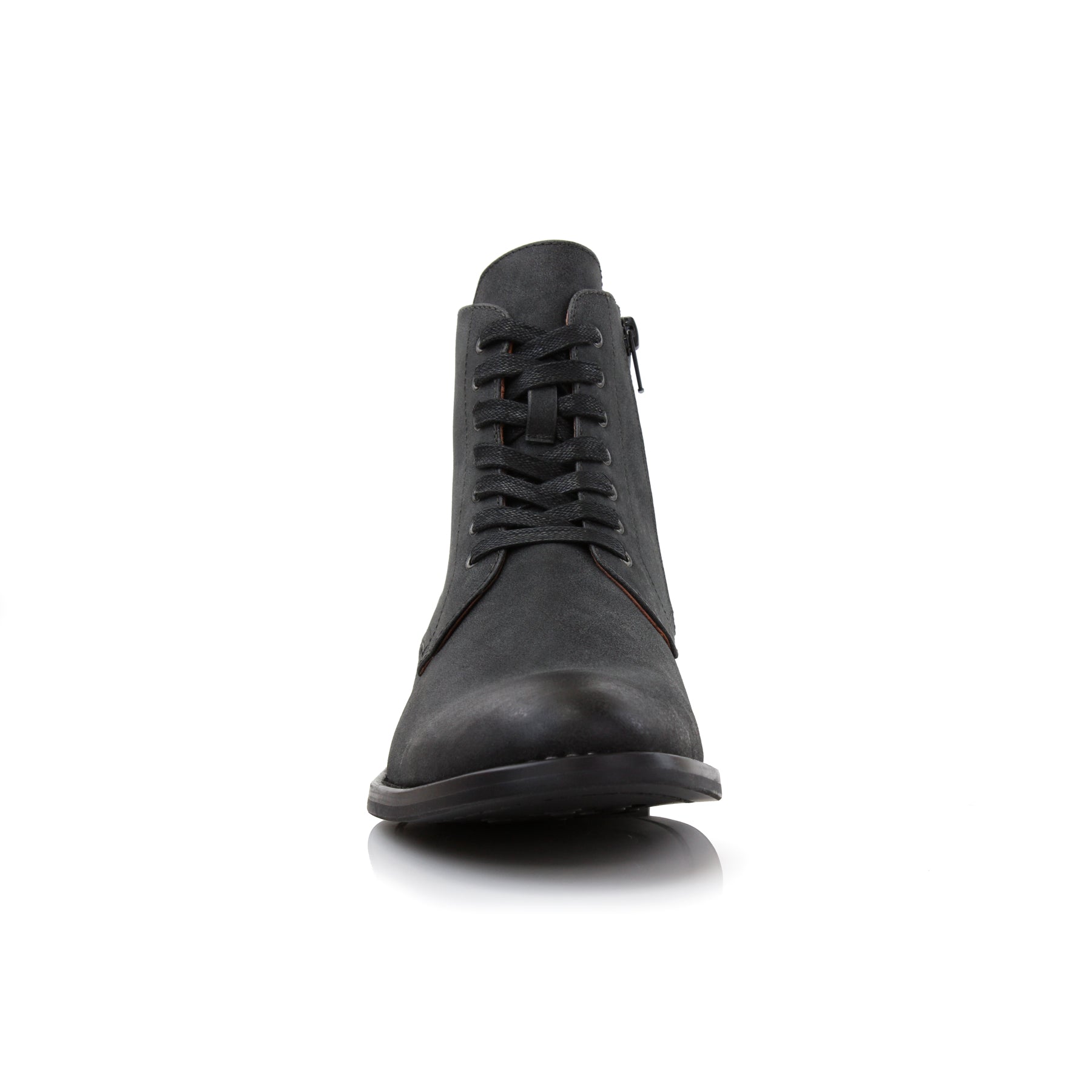 Leather Ankle Boots | Duke by Polar Fox | Conal Footwear | Front Angle View