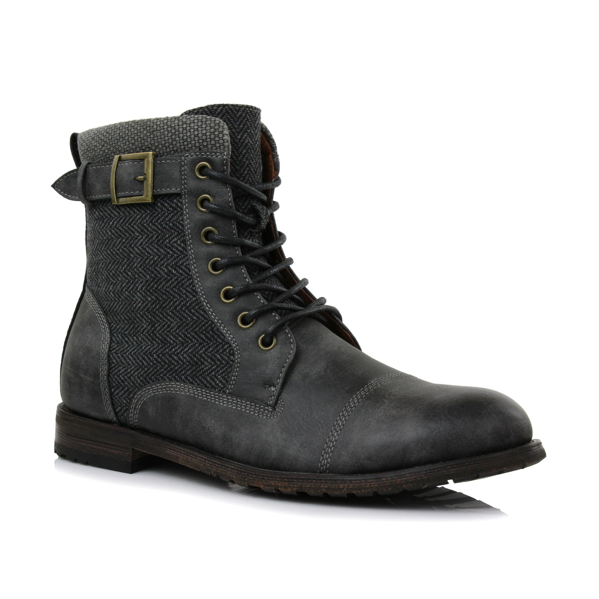 Black Vegan Bio-Friendly Men\'s Boots Men main image 4