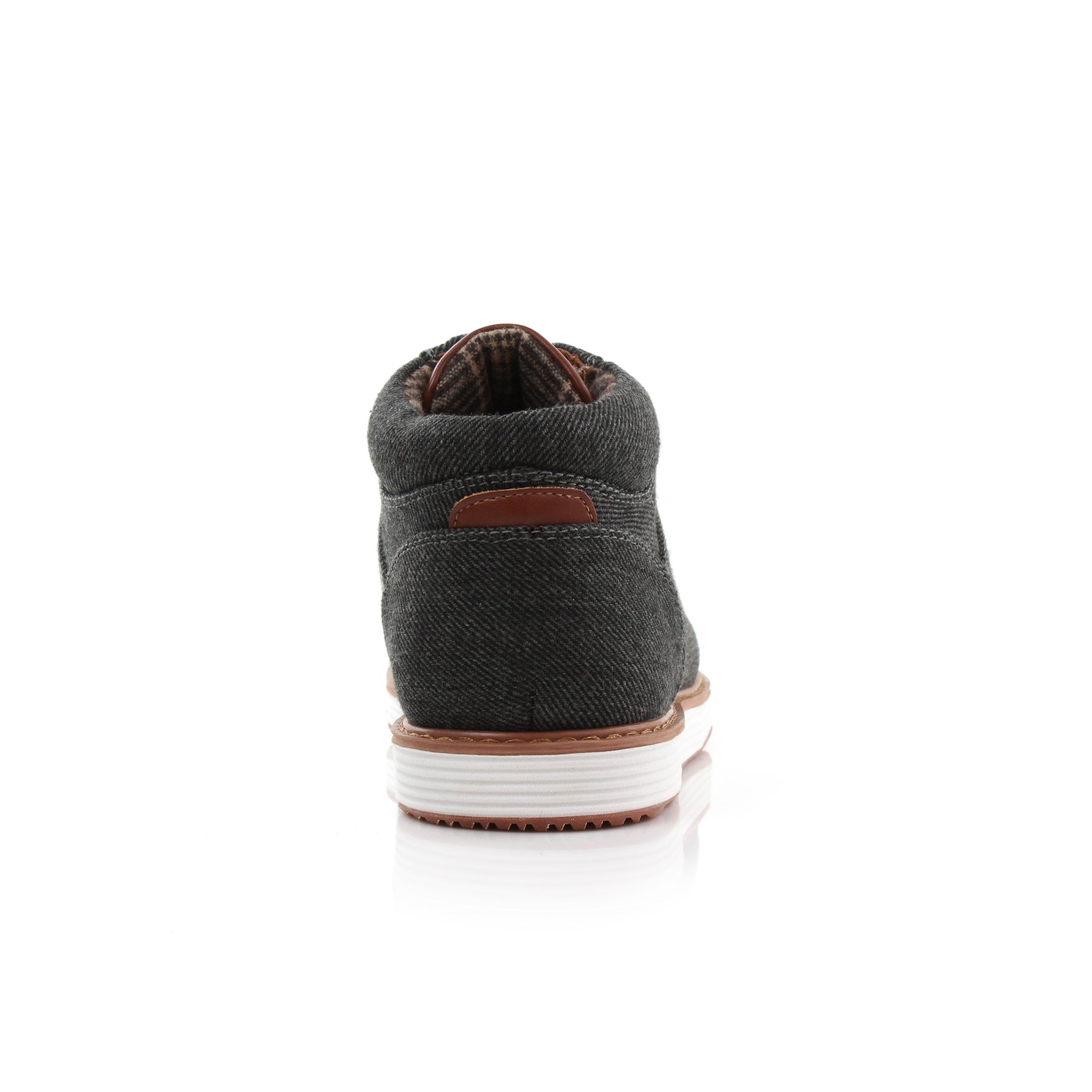 Denim Sneakers | Jax by Ferro Aldo | Conal Footwear | Back Angle View