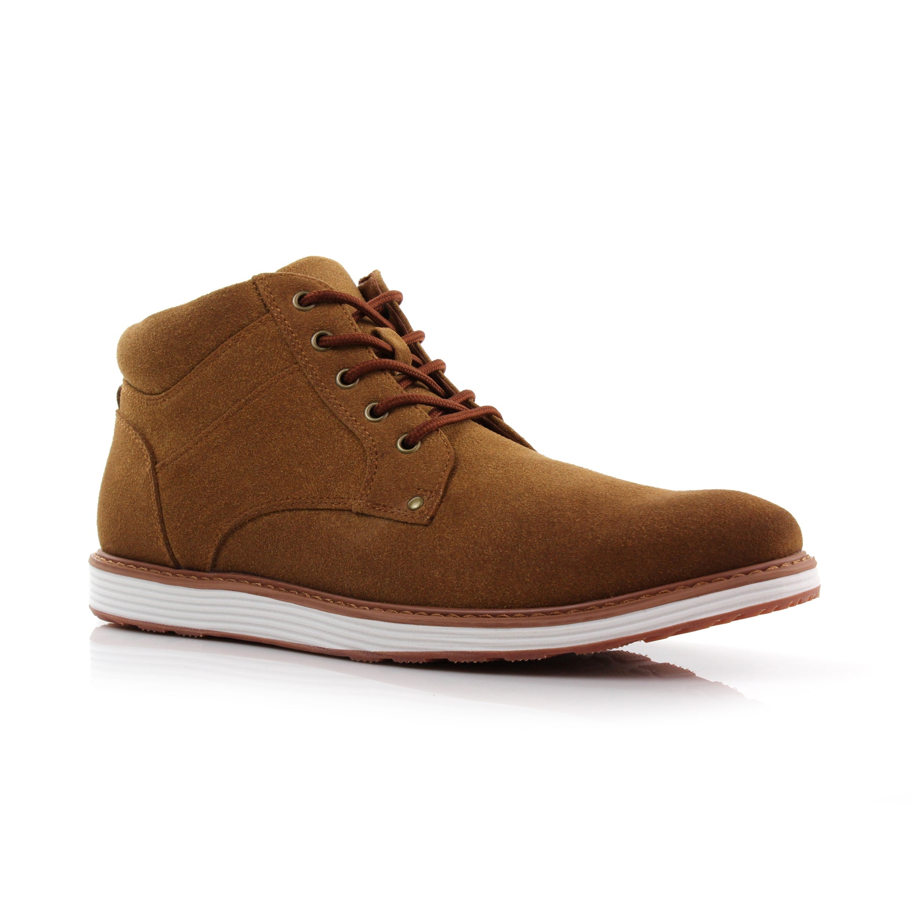 Suede Sneakers | Jax by Ferro Aldo | Conal Footwear | Main Angle View