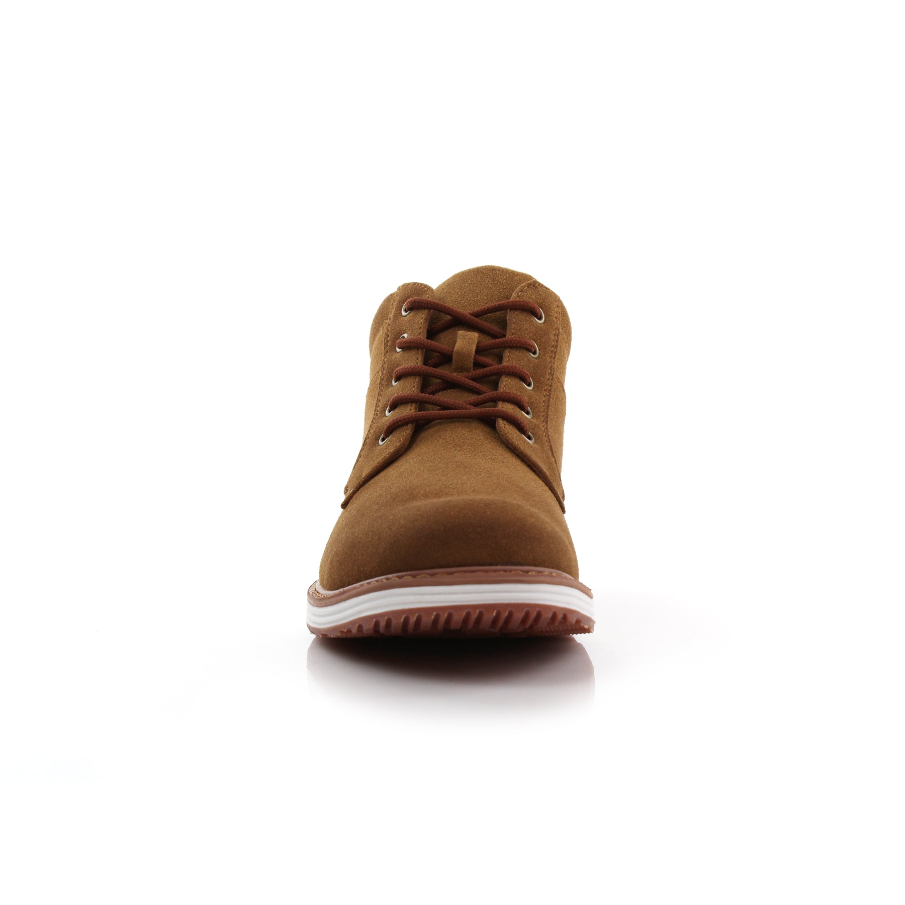 Suede Sneakers | Jax by Ferro Aldo | Conal Footwear | Front Angle View