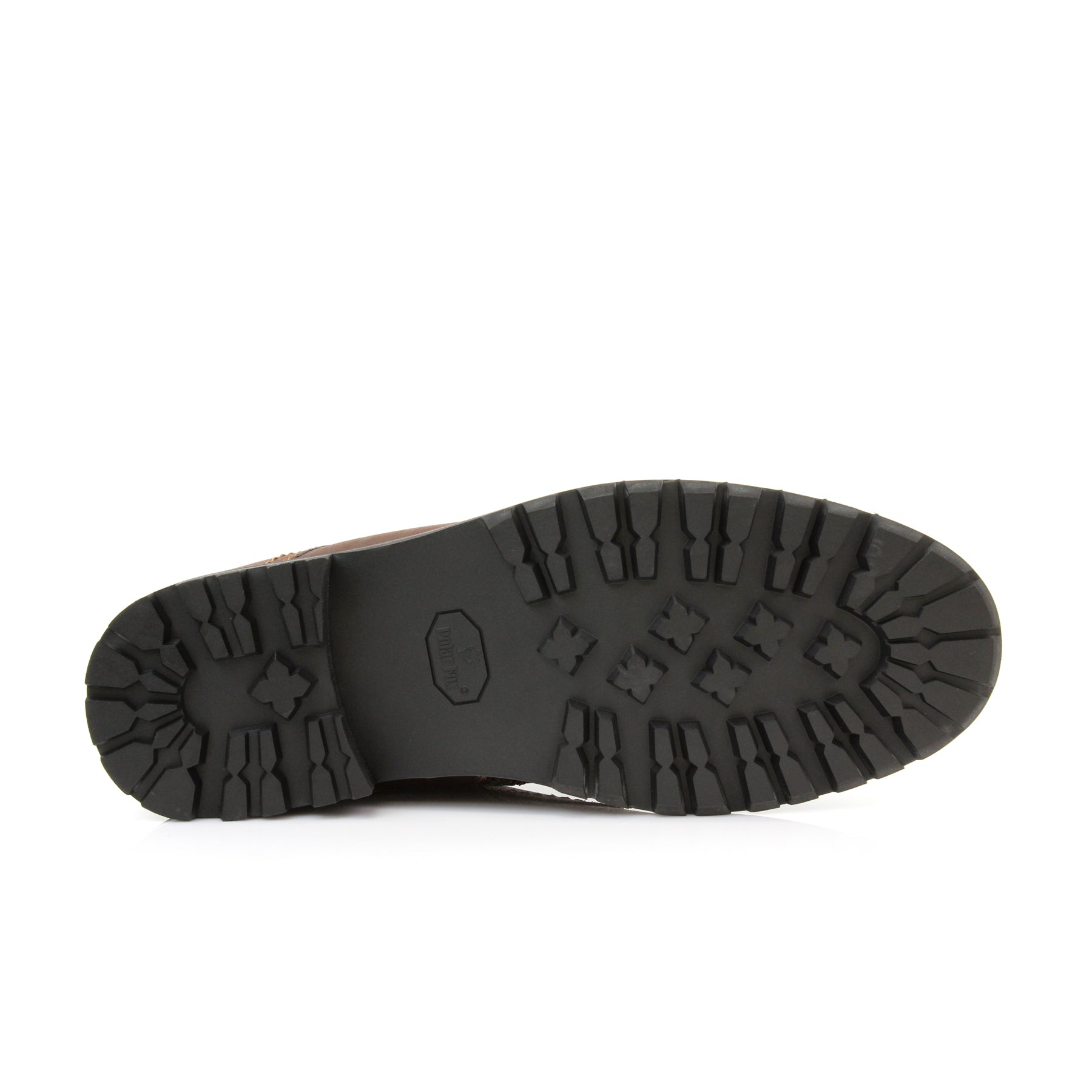 Classic Motorcycle Classic Boots | Knoxville by Polar Fox | Conal Footwear | Bottom Sole Angle View