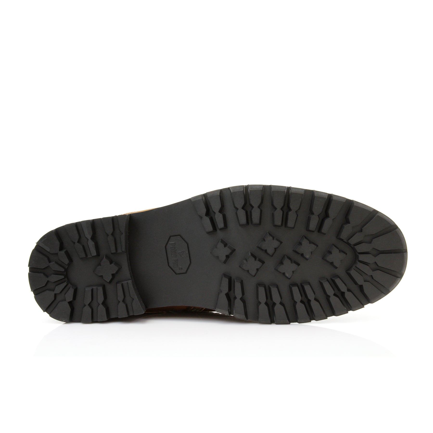 Classic Motorcycle Classic Boots | Knoxville by Polar Fox | Conal Footwear | Bottom Sole Angle View