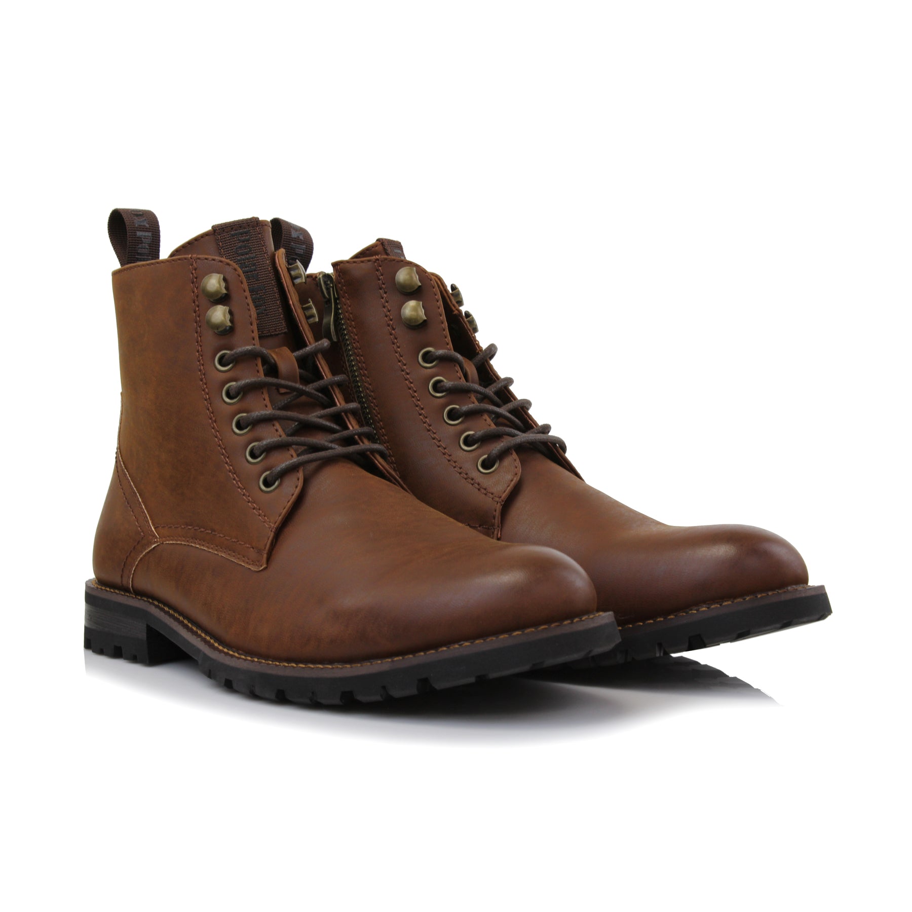 Classic Motorcycle Classic Boots | Knoxville by Polar Fox | Conal Footwear | Paired Angle View