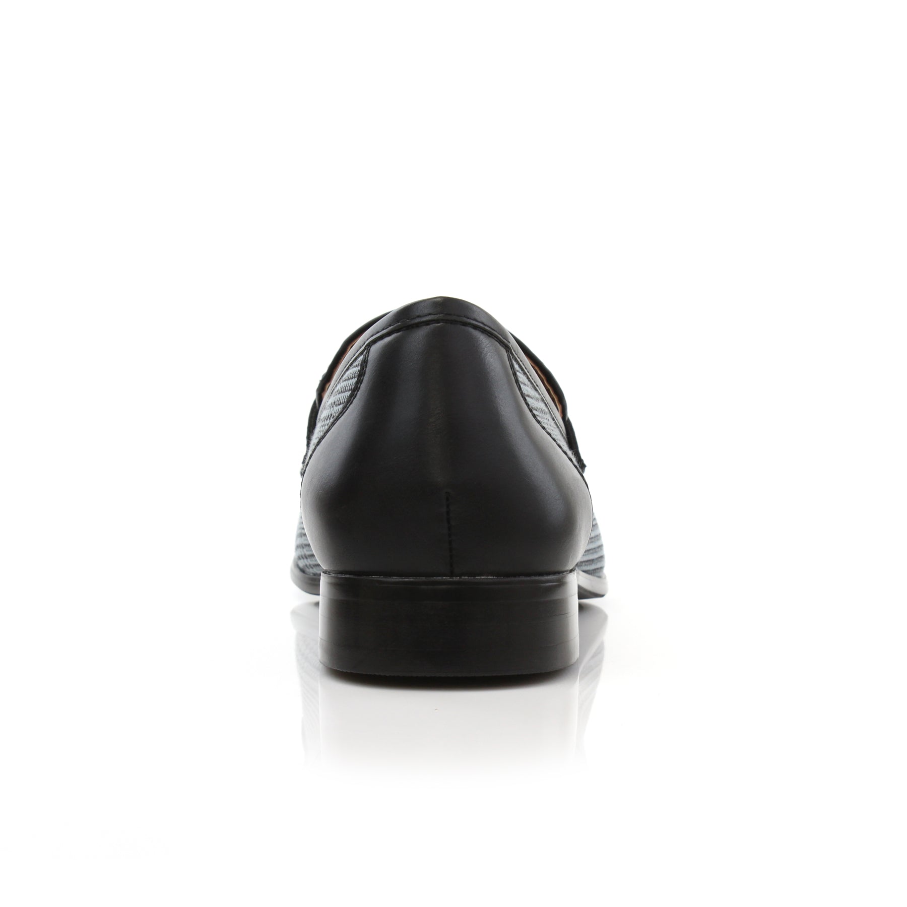 Plaid Loafers | Sidney by Ferro Aldo | Conal Footwear | Back Angle View
