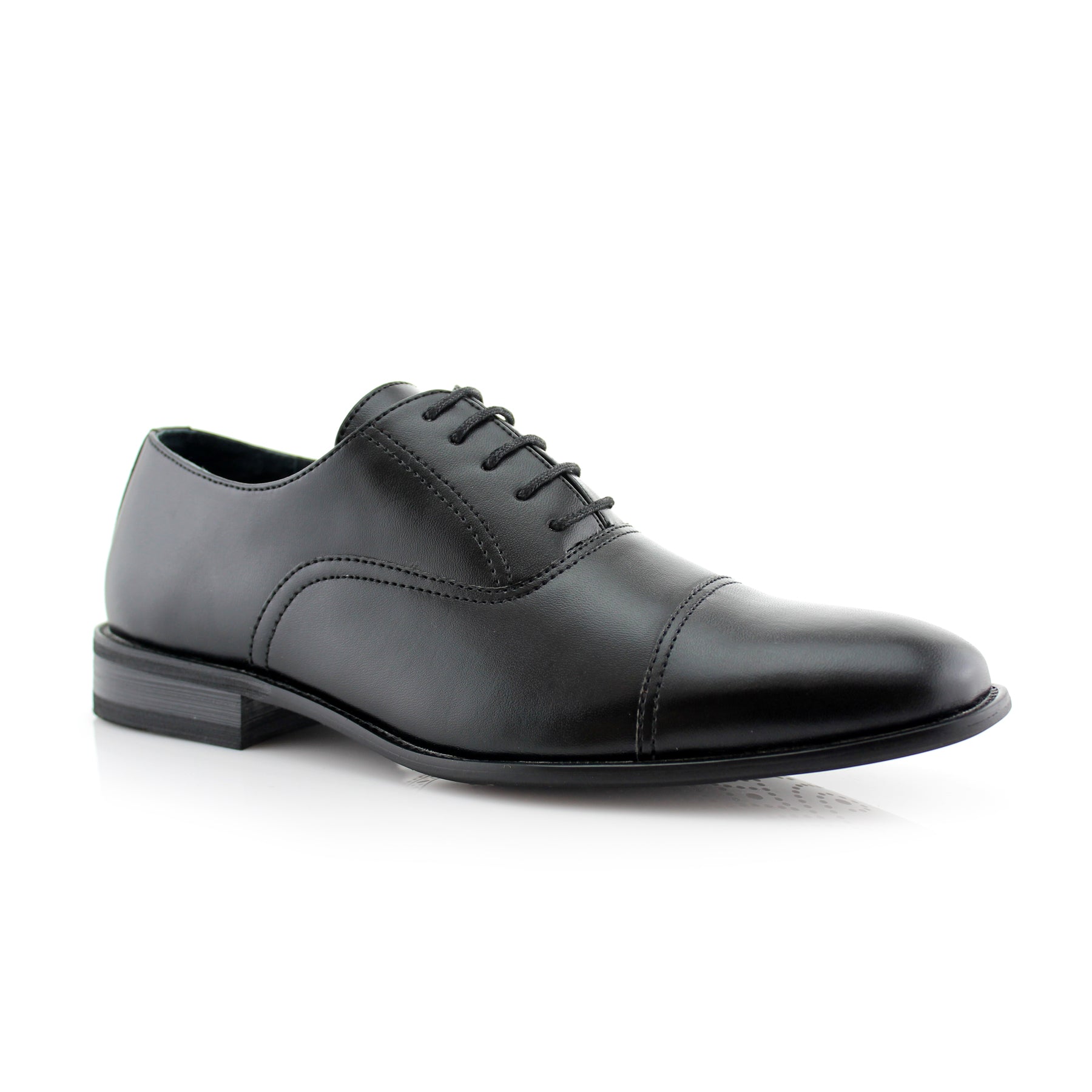 Classic Cap-Toe Oxford Dress Shoes | Charles by Ferro Aldo | Conal Footwear | Main Angle View