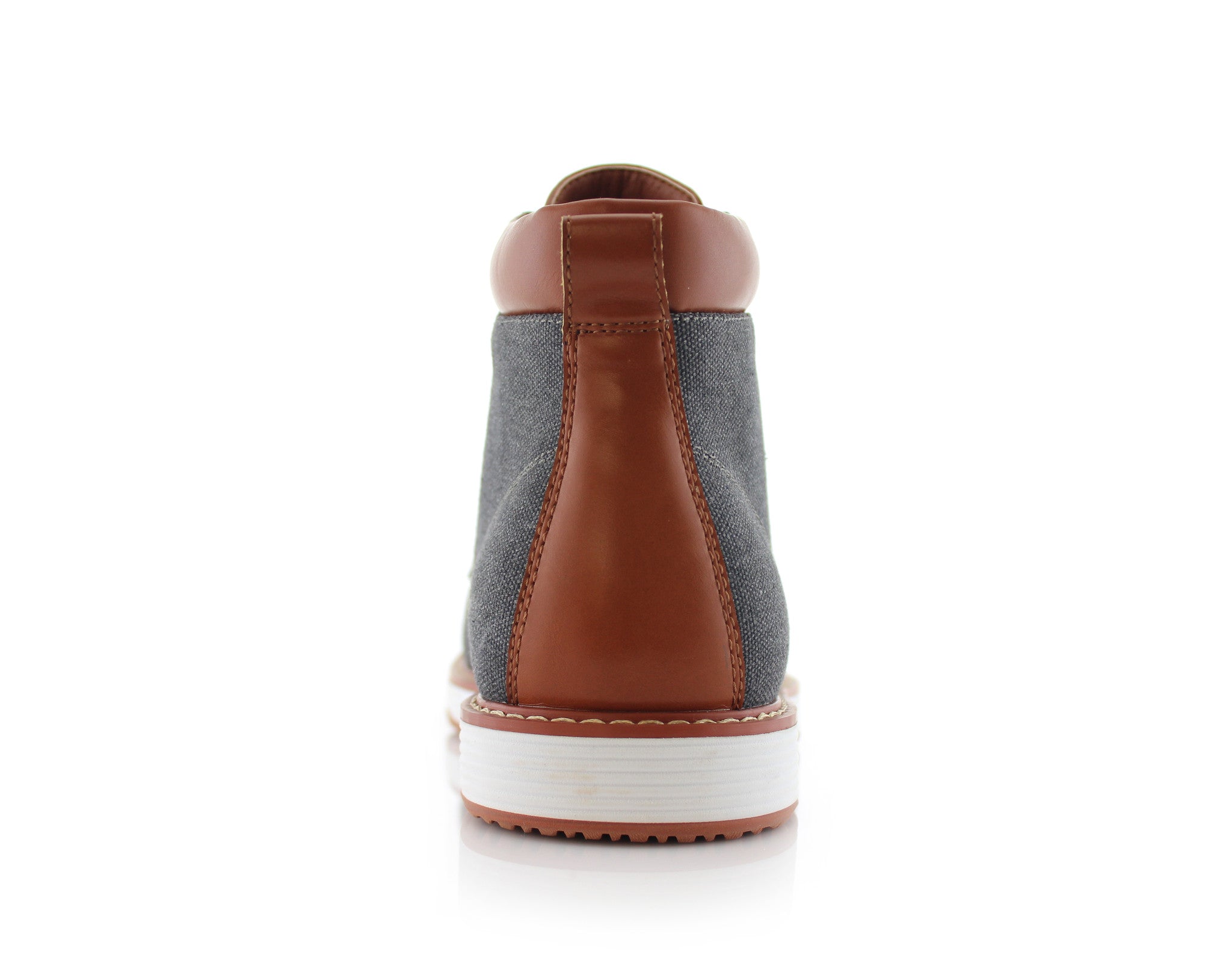 Two-Toned Sneaker Boots | Melvin by Ferro Aldo | Conal Footwear | Back Angle View
