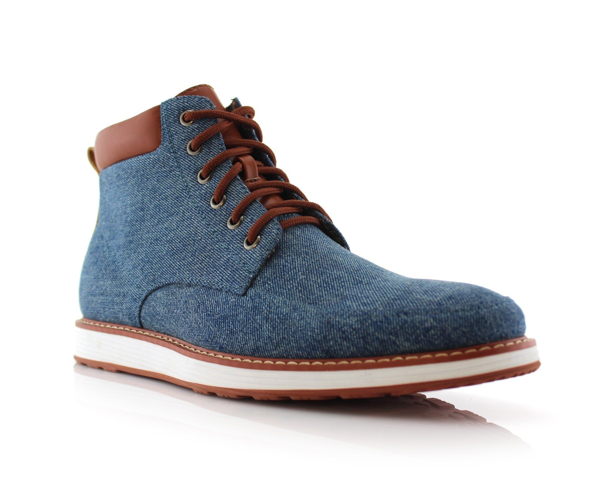 Two-Toned Sneaker Boots | Melvin by Ferro Aldo | Conal Footwear | Main Angle View