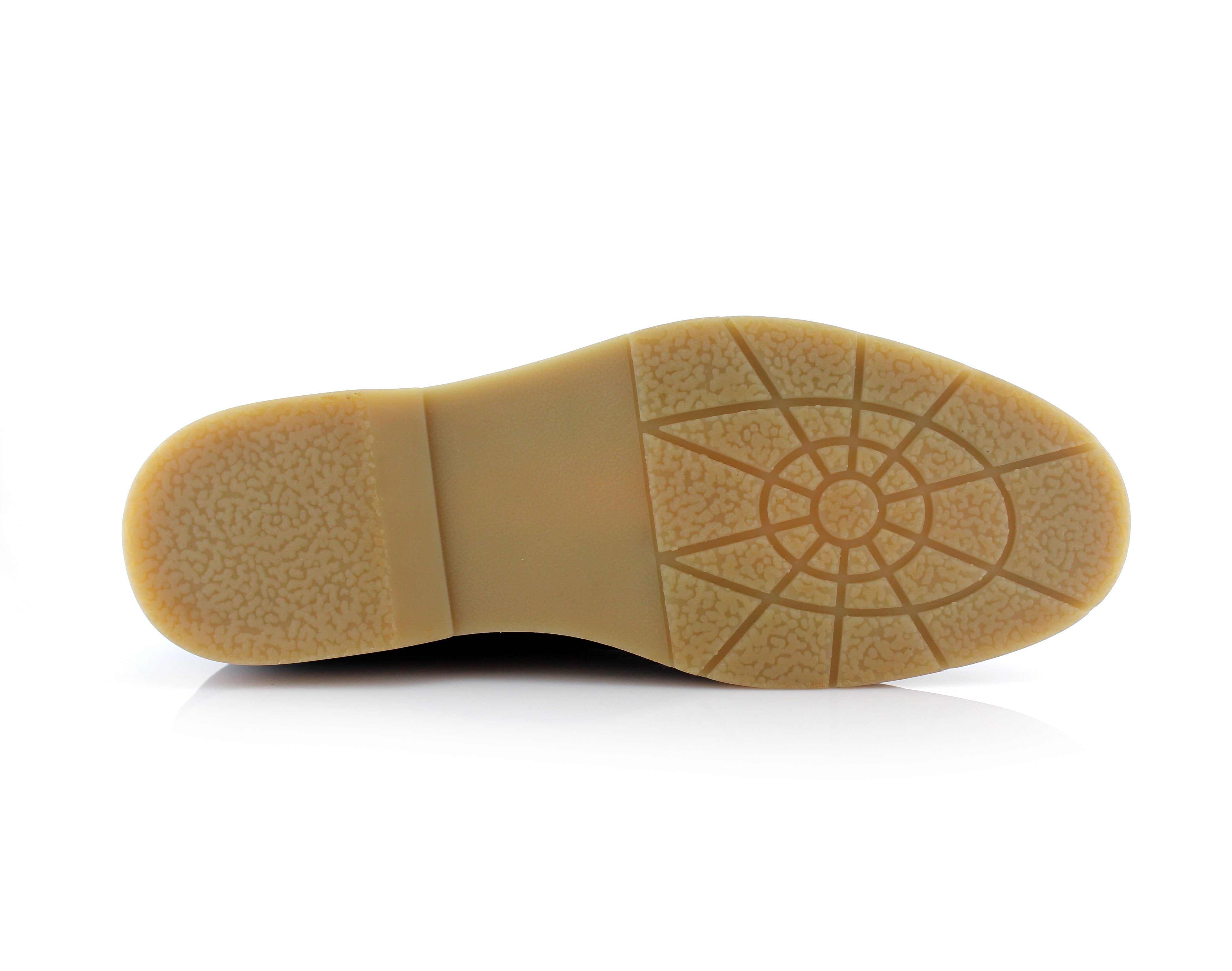 Two-Toned Chukka Boots | Marvin by Ferro Aldo | Conal Footwear | Bottom Sole Angle View