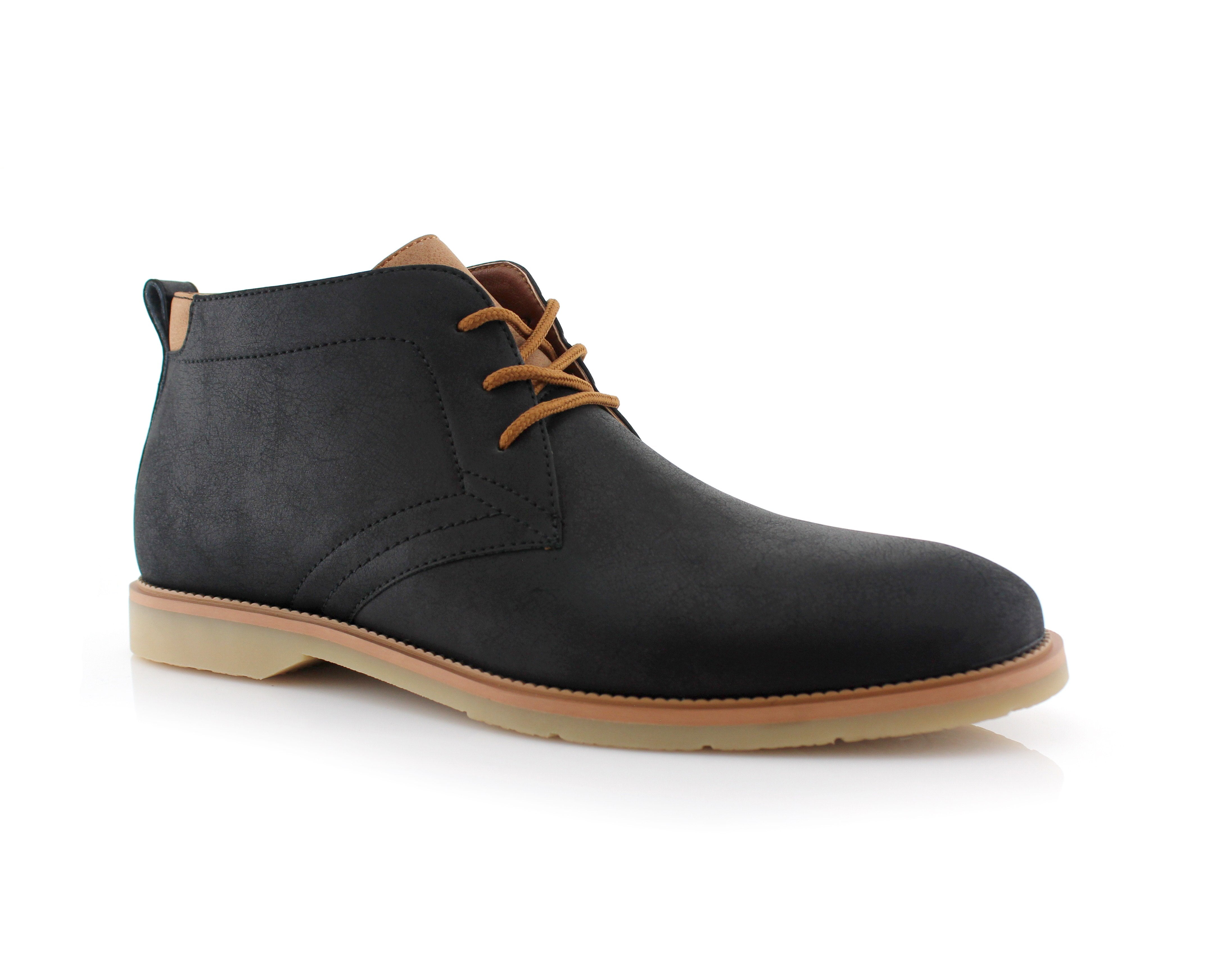 Two-Toned Chukka Boots | Marvin by Ferro Aldo | Conal Footwear | Main Angle View