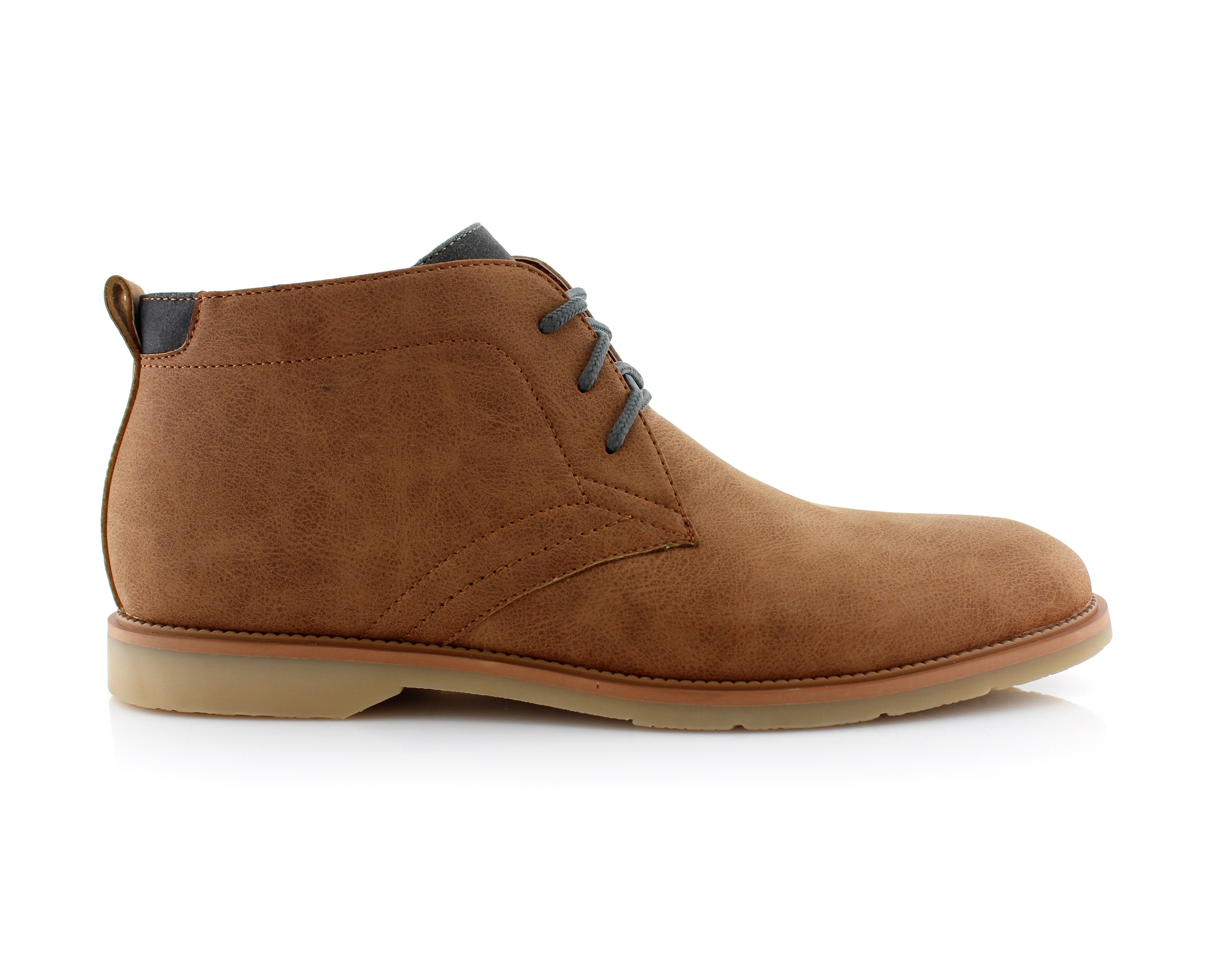 Two-Toned Chukka Boots | Marvin by Ferro Aldo | Conal Footwear | Outer Side Angle View