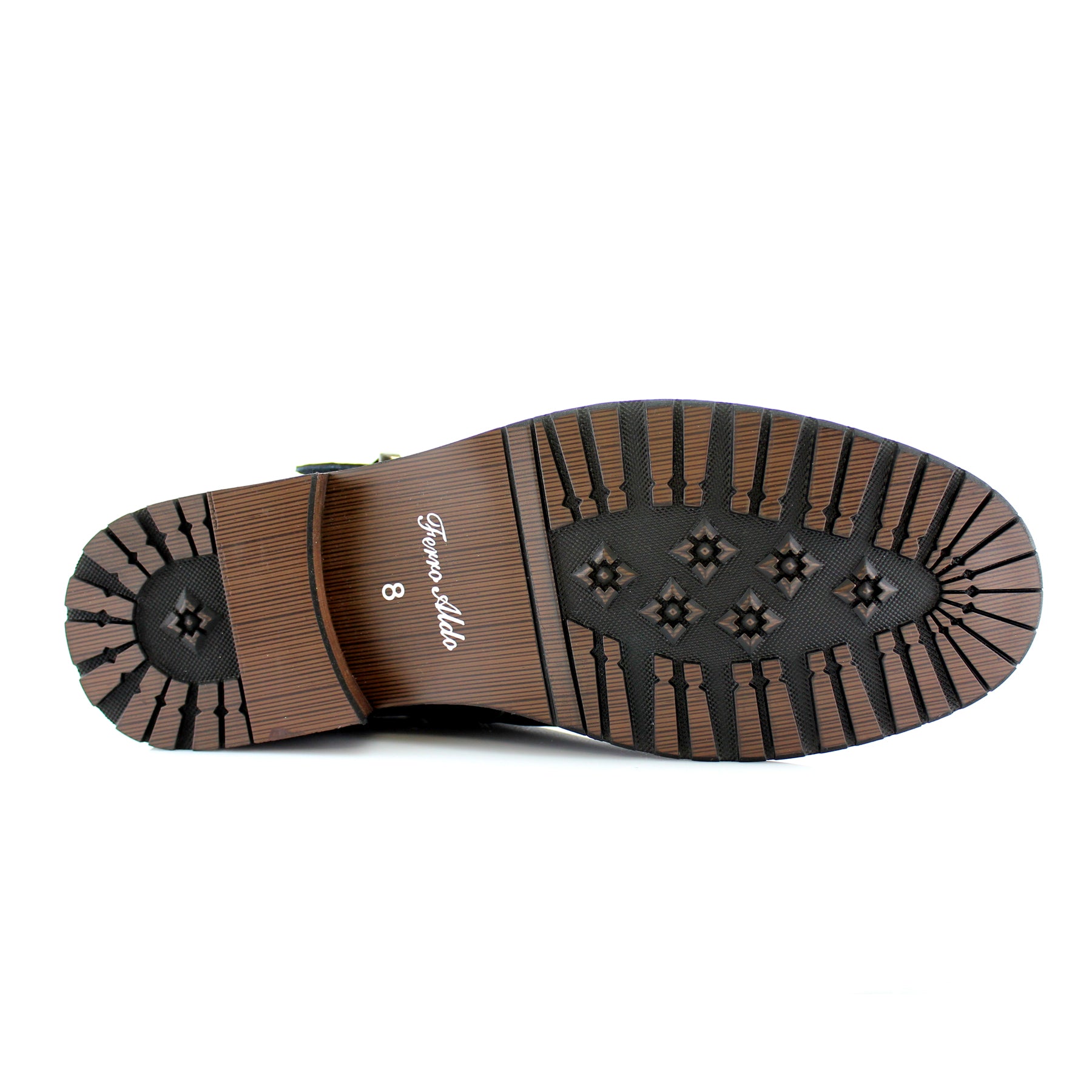 Slip-On Buckle Chelsea Boots | Dalton by Ferro Aldo | Conal Footwear | Bottom Sole Angle View