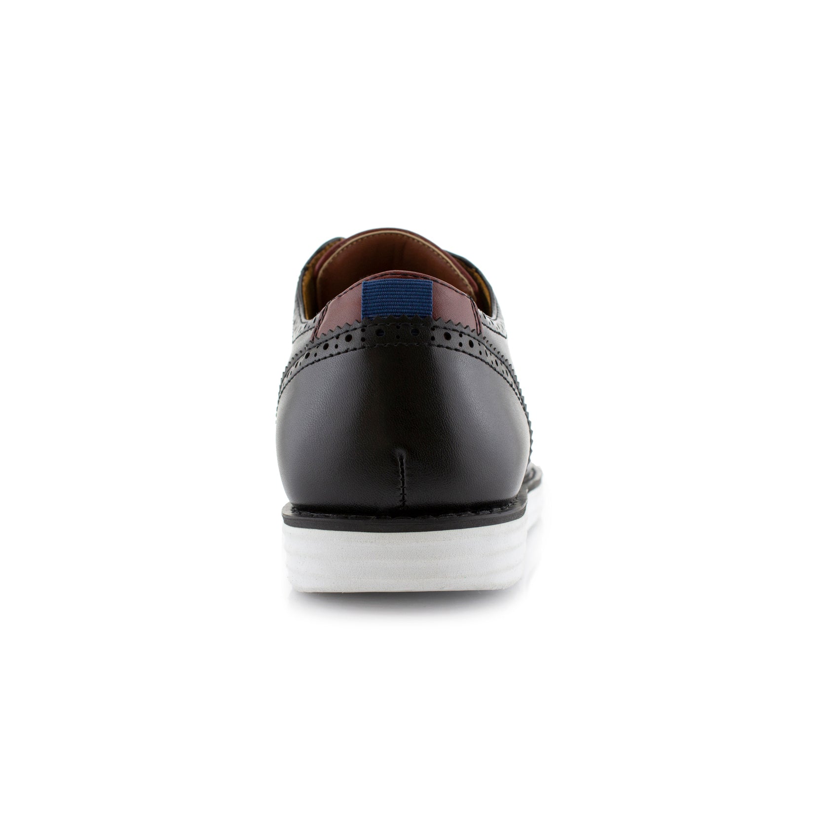 Burnished Brogue Derby Sneakers | Kenneth by Polar Fox | Conal Footwear | Back Angle View