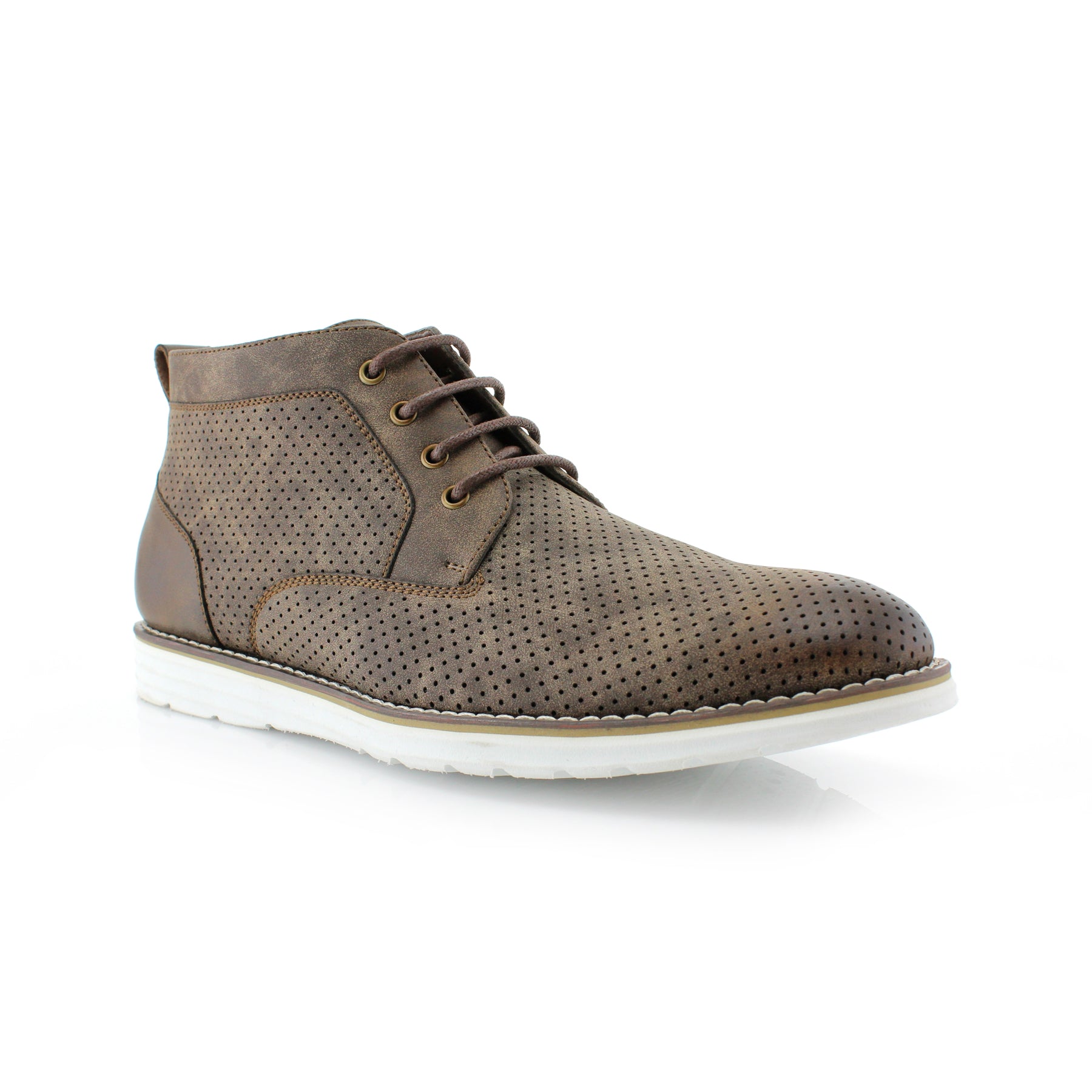 Perforated Chukka Sneakers | Walker by Polar Fox | Conal Footwear | Main Angle View