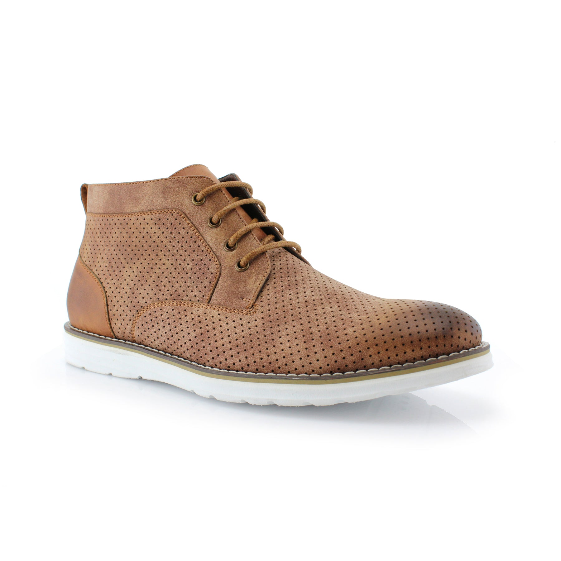 Perforated Chukka Sneakers | Walker by Polar Fox | Conal Footwear | Main Angle View