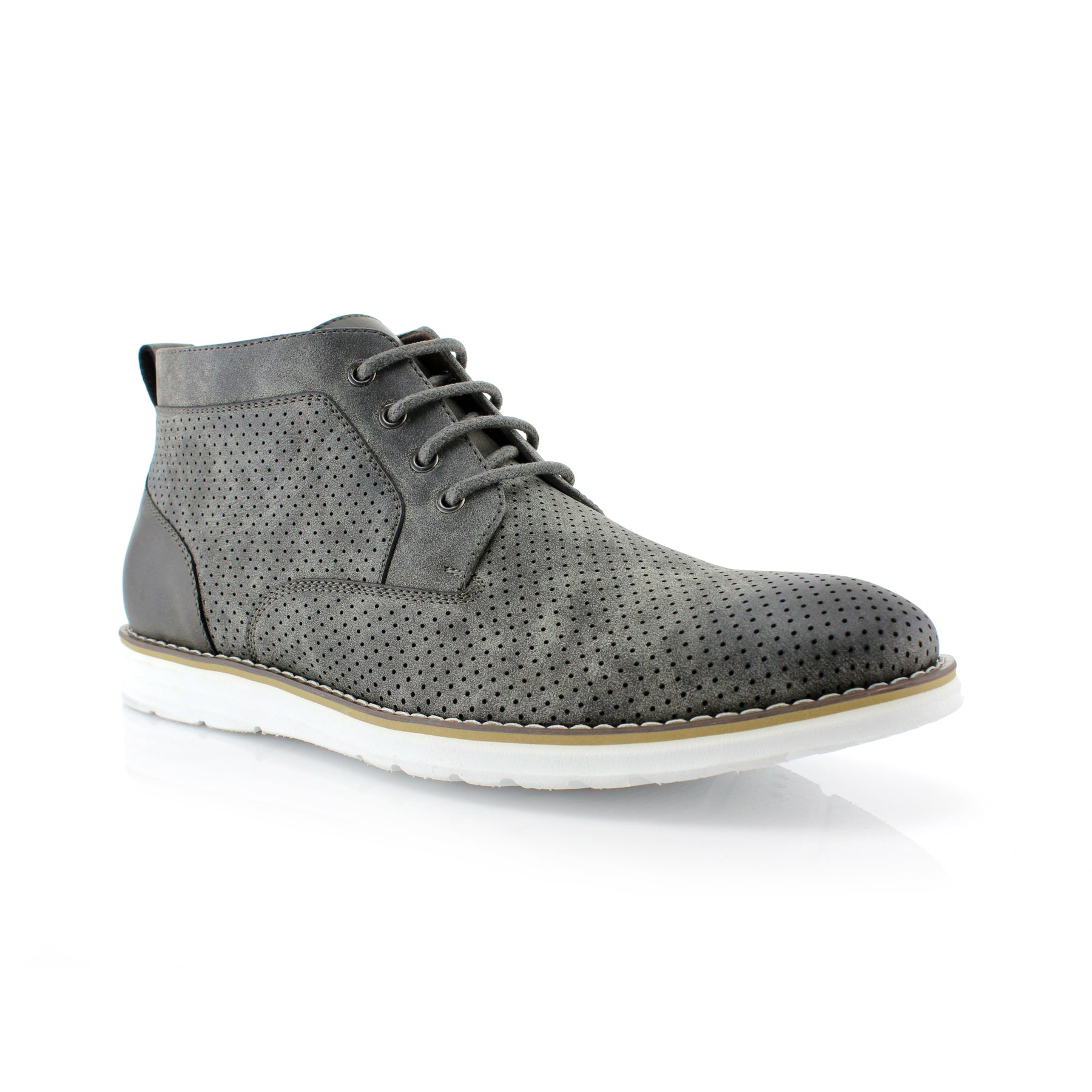 Perforated Chukka Sneakers | Walker by Polar Fox | Conal Footwear | Main Angle View